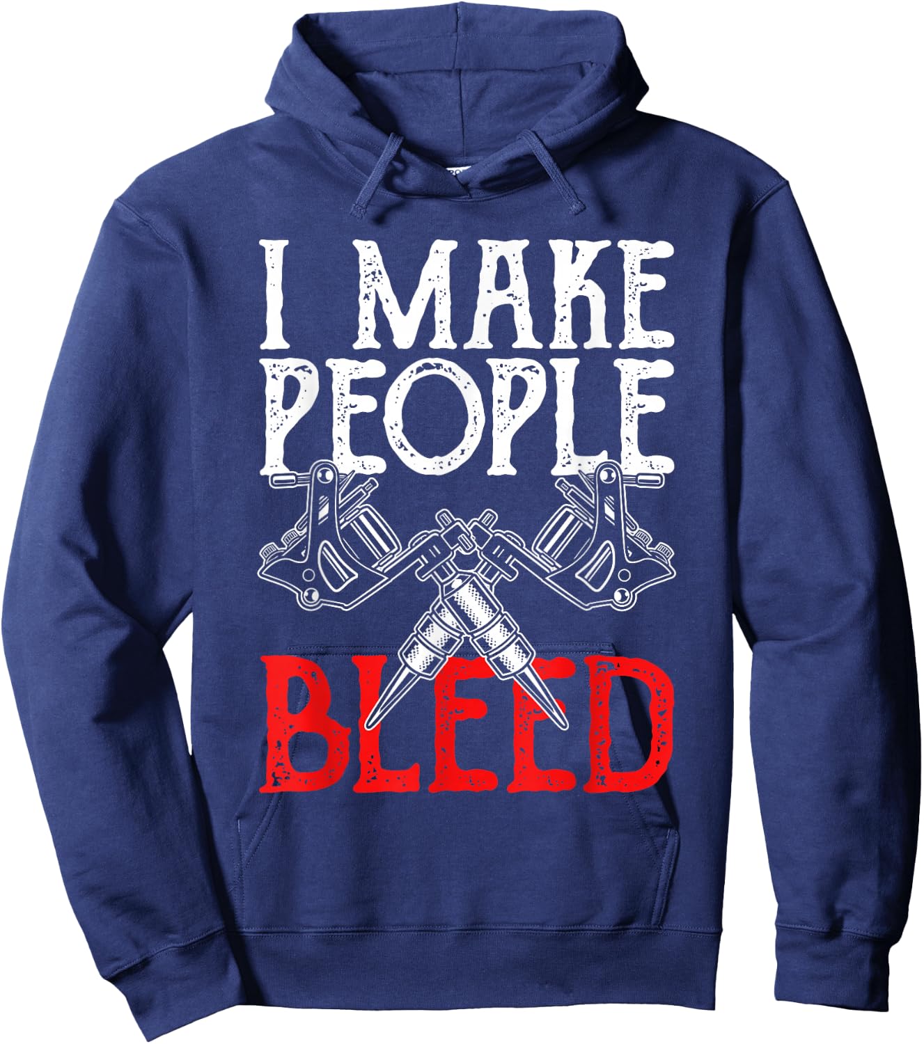 Funny Tattoo Master Tattoo Artist Gift Tattoo Small Hoodie - Hoodie | Navy