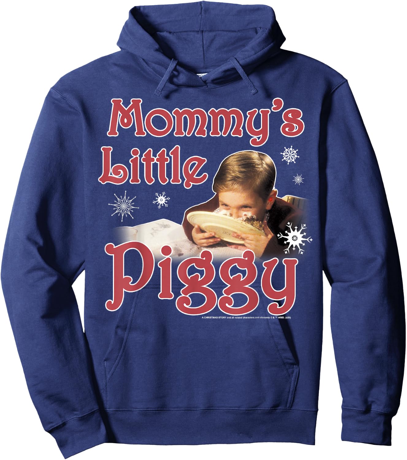 A Christmas Story Mommy's Little Piggy Hoodie - Hoodie | Navy