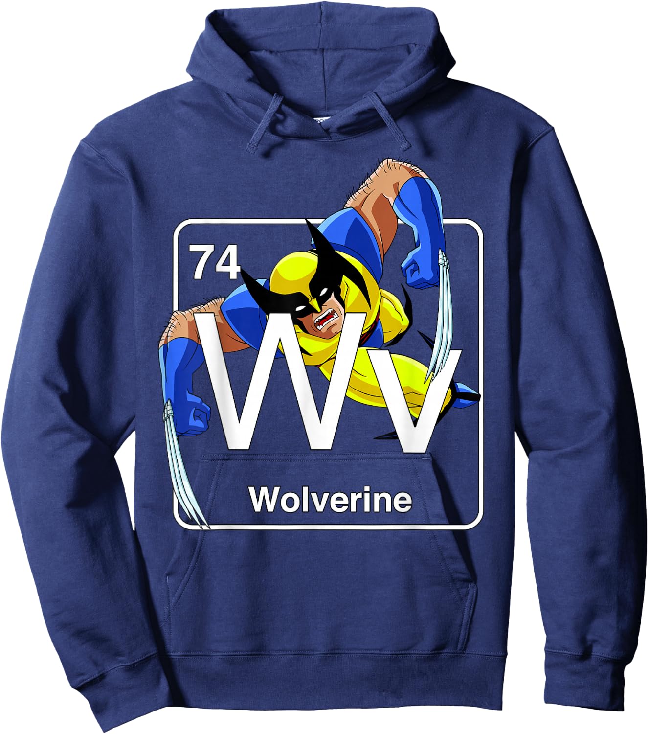 Marvel X-Men Wolverine Element Hoodie - Hoodie | Navy