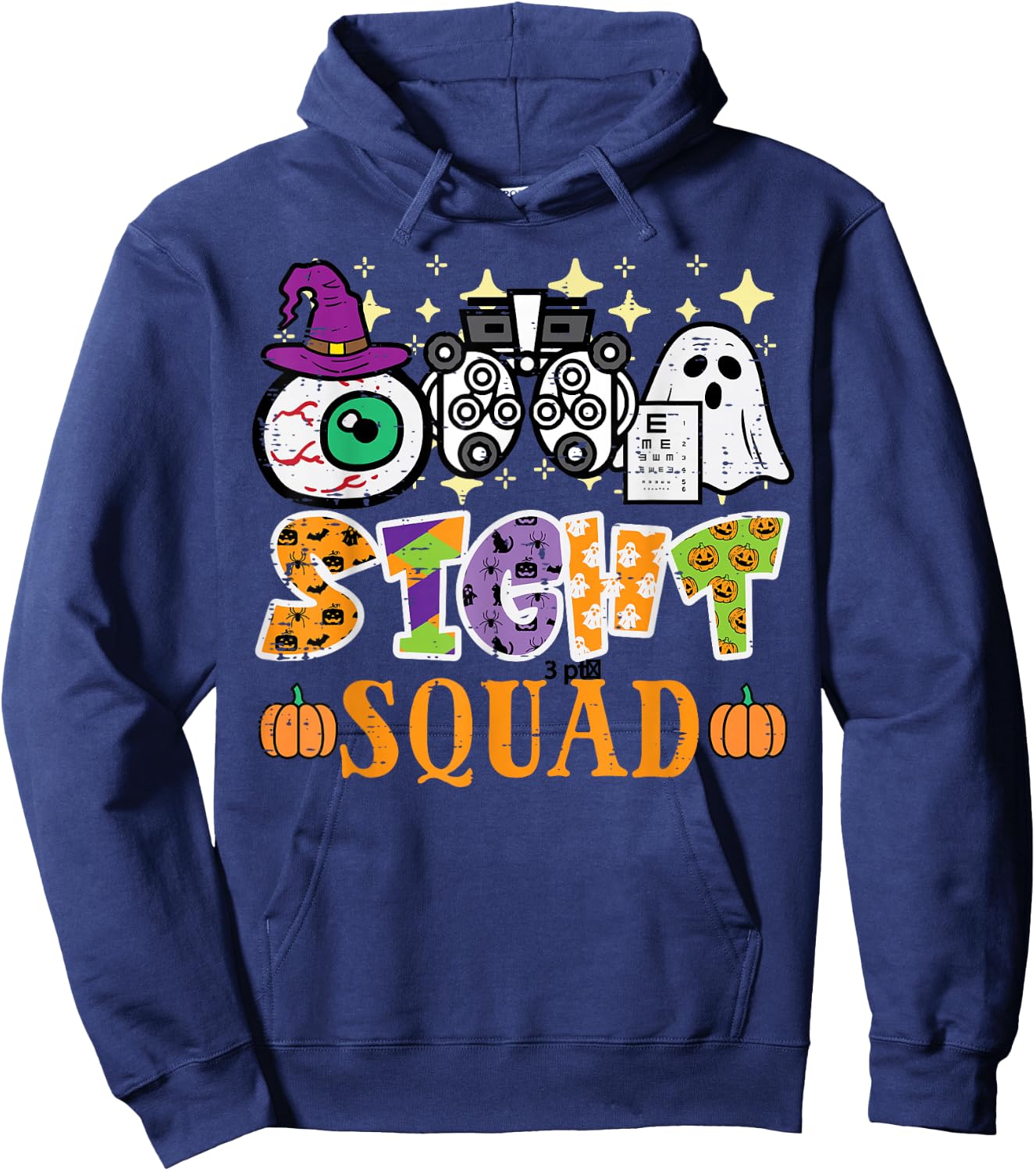 Halloween Optometrist Sight Squad Optometry Costume Women Hoodie - Hoodie | Navy