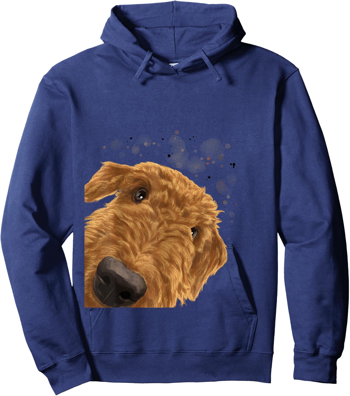 Funny Dog Airedale Terrier Men Women Kids Hoodie - Hoodie | Navy
