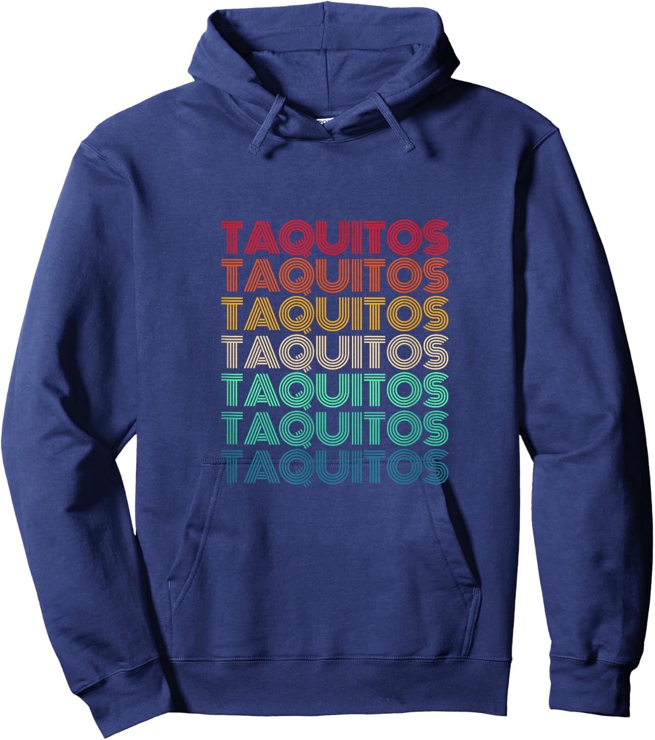 Taquitos Retro Hoodie - Hoodie | Navy