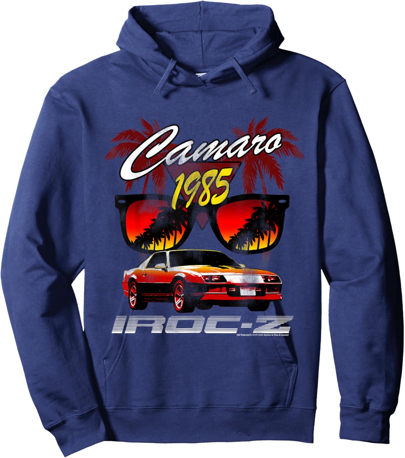 Chevrolet Camaro IROC-Z 1985 | #29948 Hoodie - Hoodie | Navy
