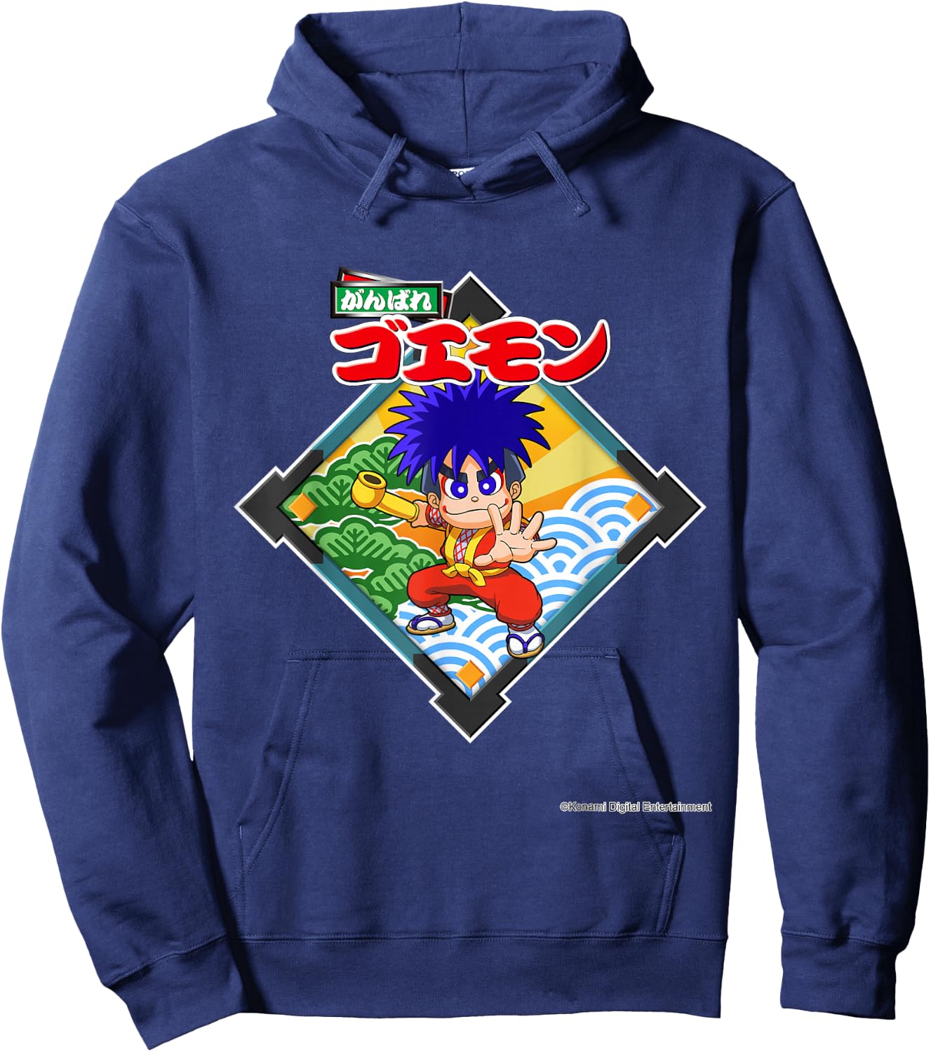 "MYSTICAL NINJA starring GOEMON"GOEMON_D Hoodie - Hoodie | Navy