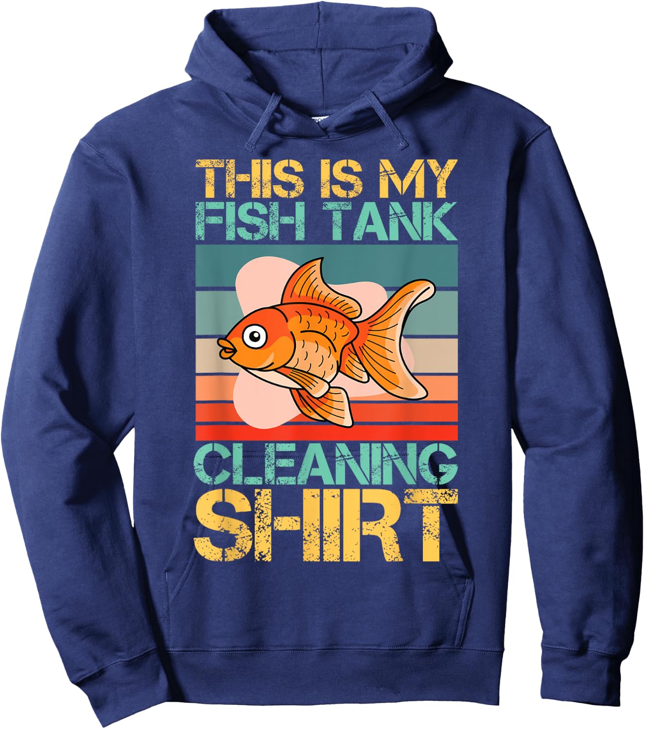 This Is My Fish Tank Cleaning Shirt Aquarium Fish Tank Hoodie - Hoodie | Navy