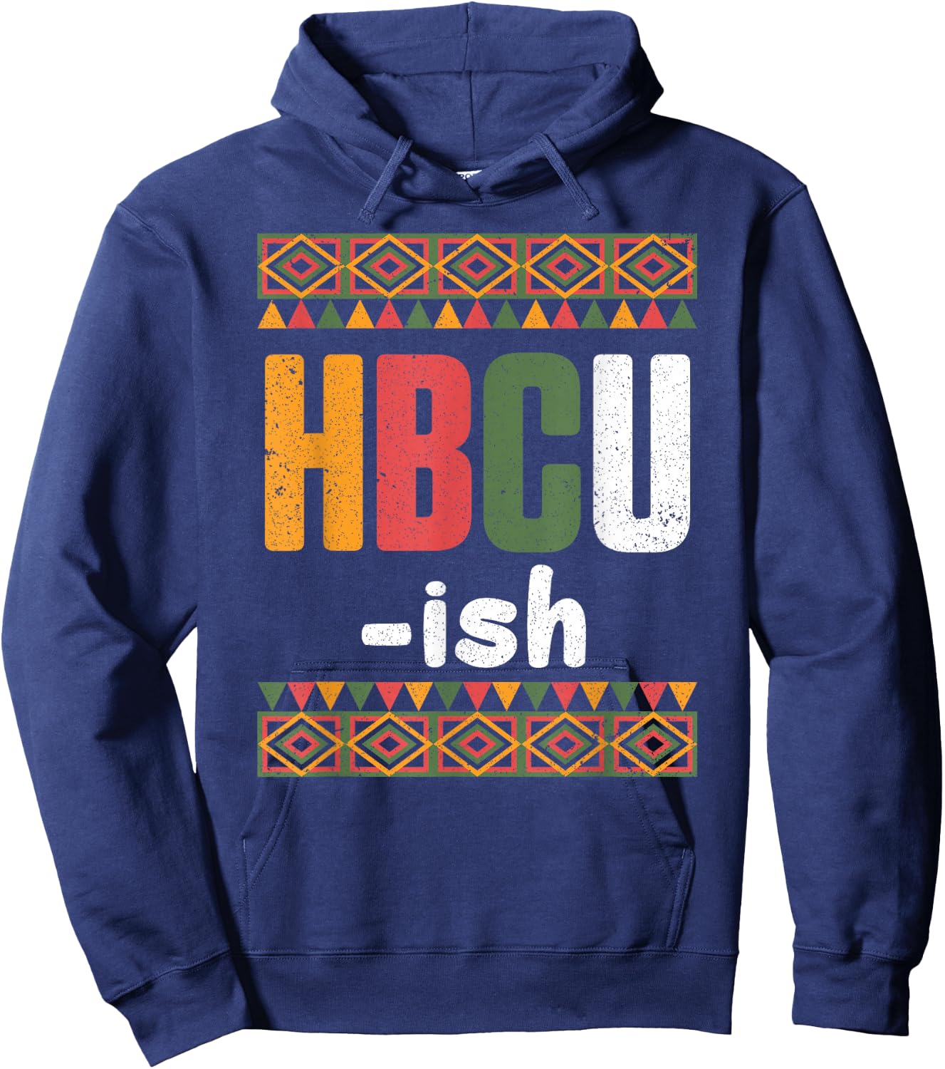 HBCU Historically Black College African American Graduation Hoodie - Hoodie | Navy