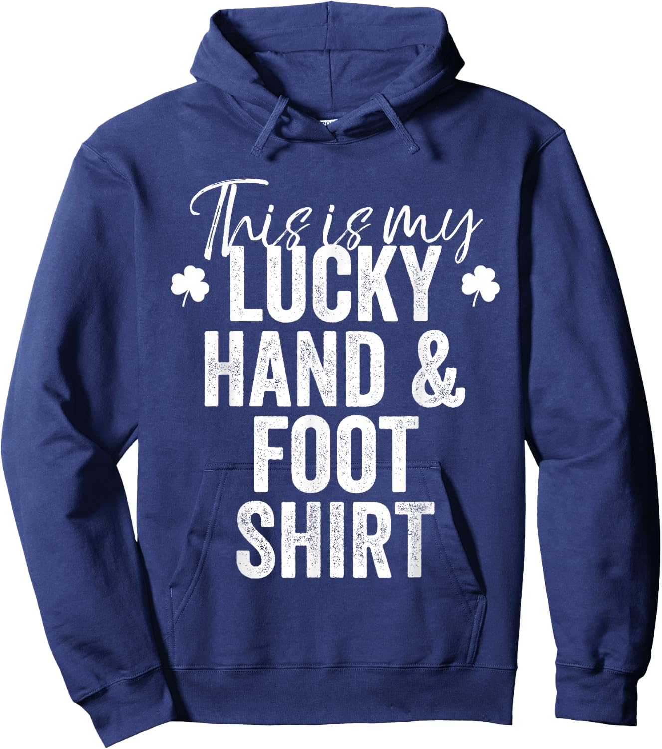 Sarcastic Hand and Foot Card Game Player Funny Hoodie - Hoodie | Navy