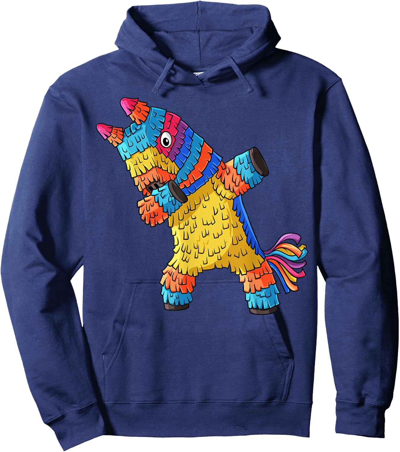 Cinco de Mayo Dabbing Donkey Pinata Funny Mexican Dab Hoodie - Hoodie | Navy