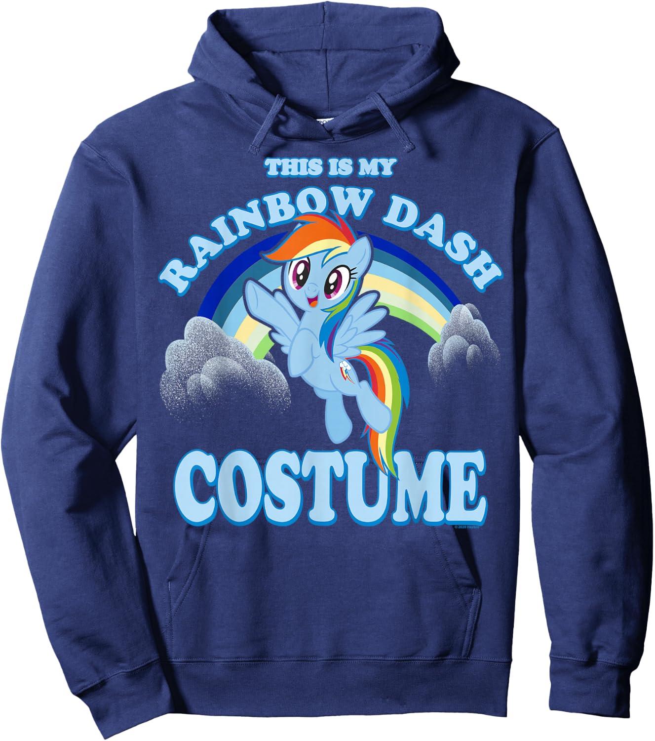 My Little Pony: Friendship Is Magic Rainbow Dash Halloween Hoodie - Hoodie | Navy
