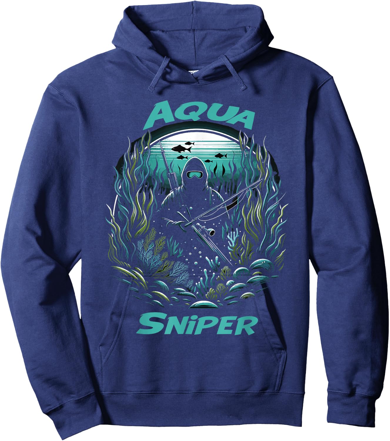 Spearfishing Hoodie - Hoodie | Navy