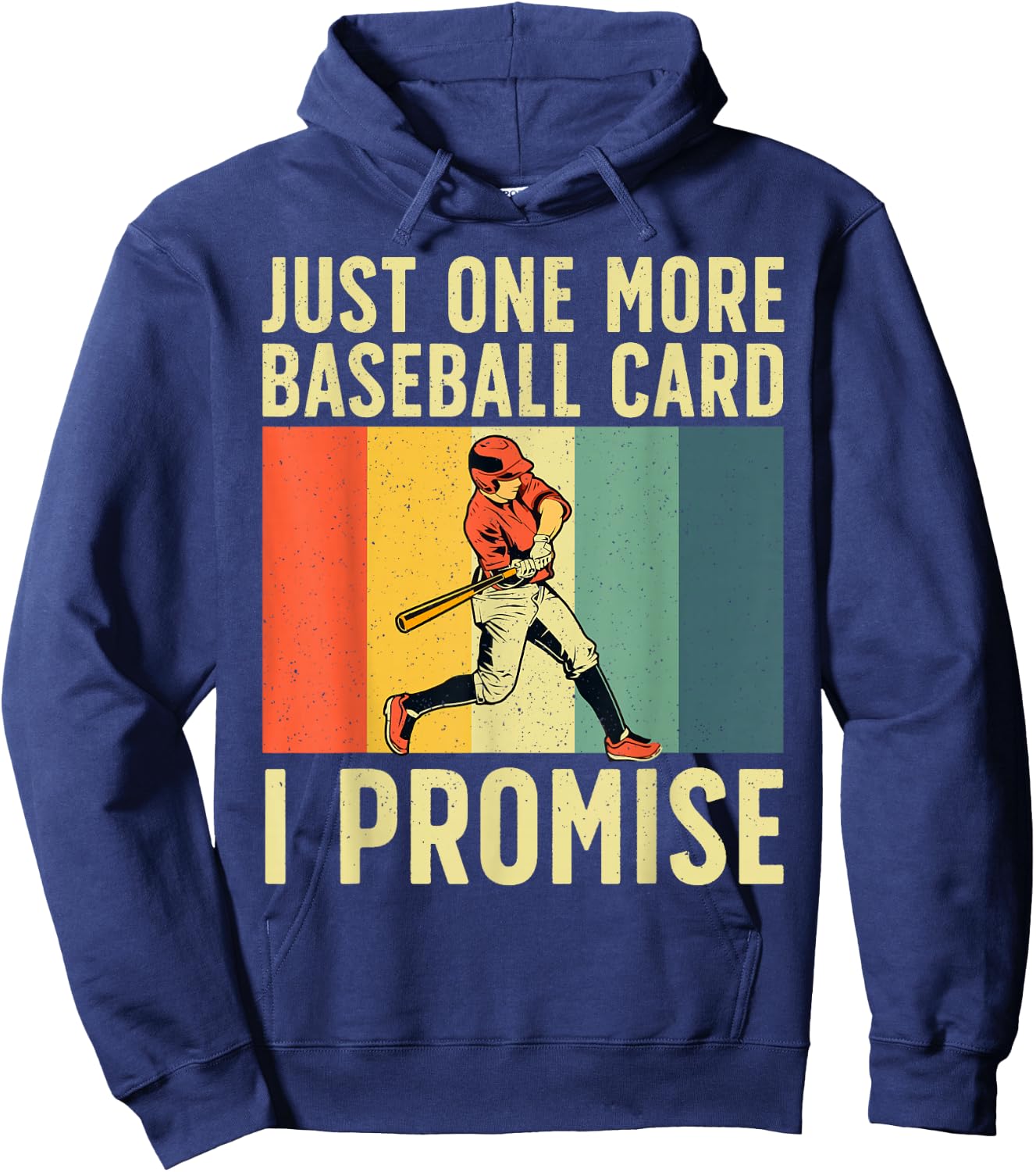 Baseball Card Collector Women Boys Card Collecting Hoodie - Hoodie | Navy