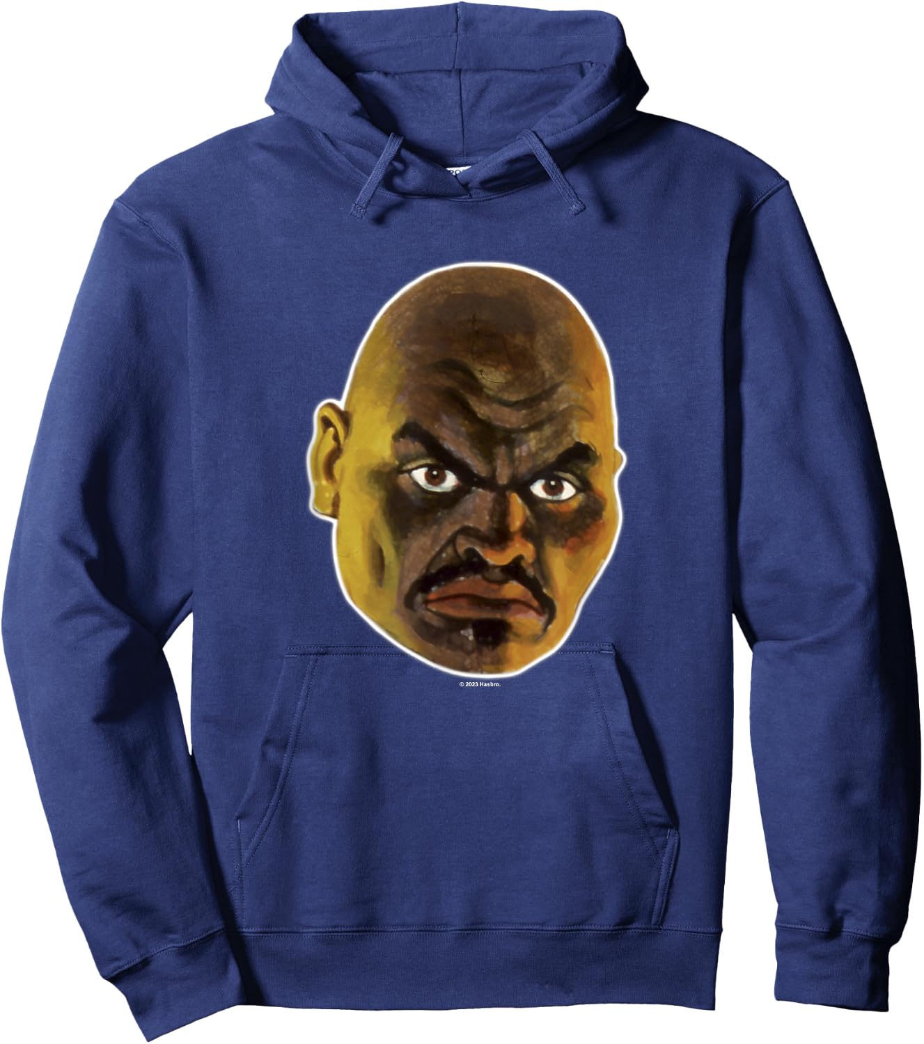 G.I. Joe Classic Roadblock Big Face Retro Portrait Hoodie - Hoodie | Navy