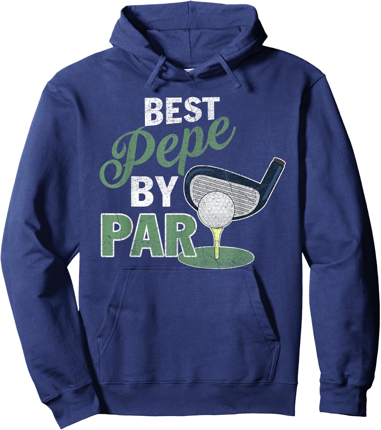 Best Pepe By Par Father's Day Golf Sports Hoodie - Hoodie | Navy