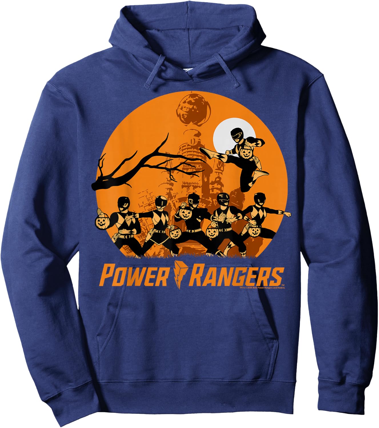 Power Rangers Halloween Haunt Hoodie - Hoodie | Navy