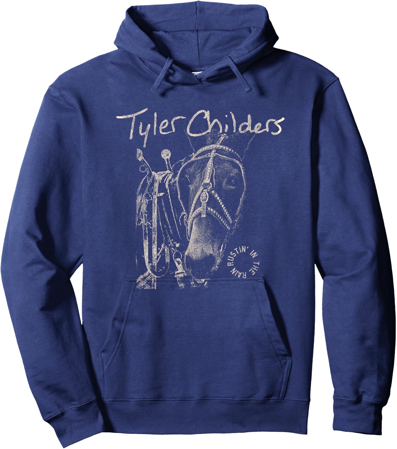 Tyler Childers - Mule Hoodie - Hoodie | Navy