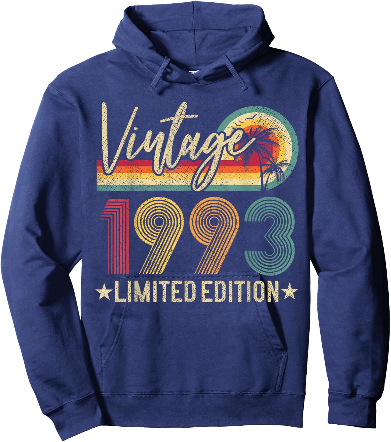 Vintage 1993 30th Birthday Gift 30 Years Old Limited Edition Hoodie - Hoodie | Navy