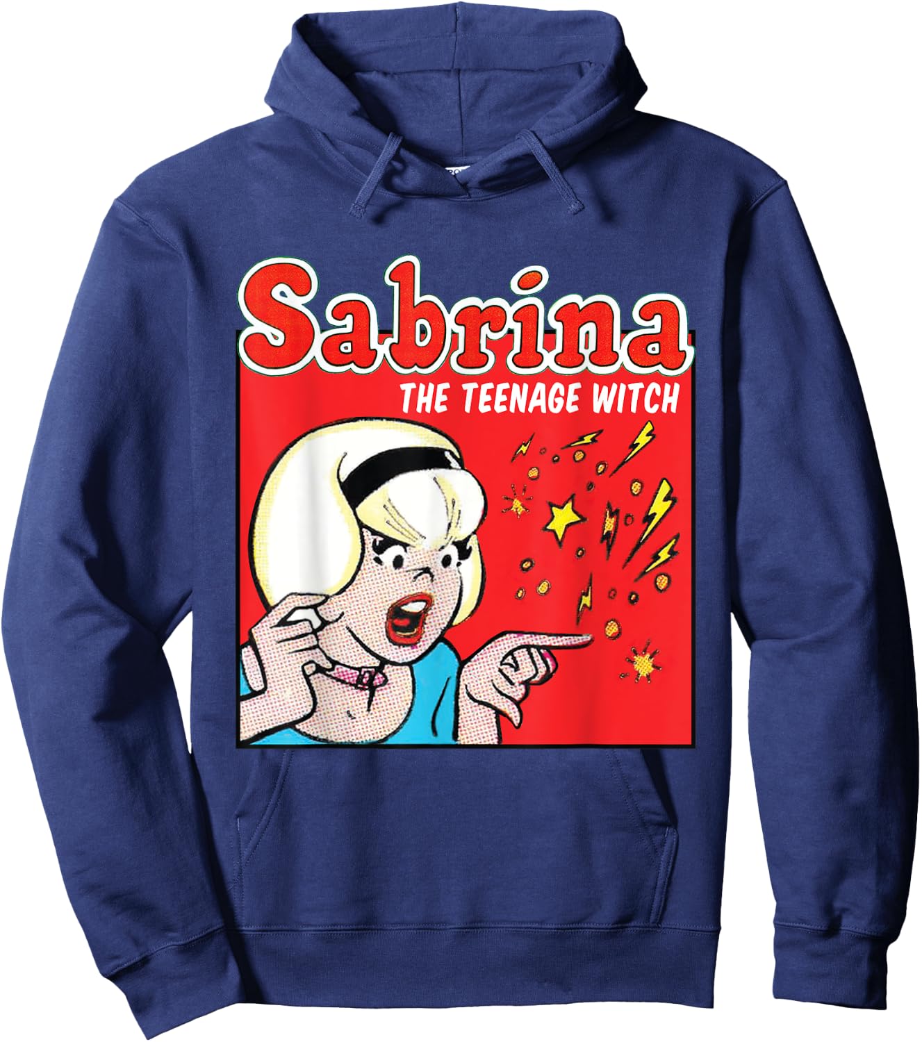 Sabrina The Teenage Witch Retro Hoodie - Hoodie | Navy