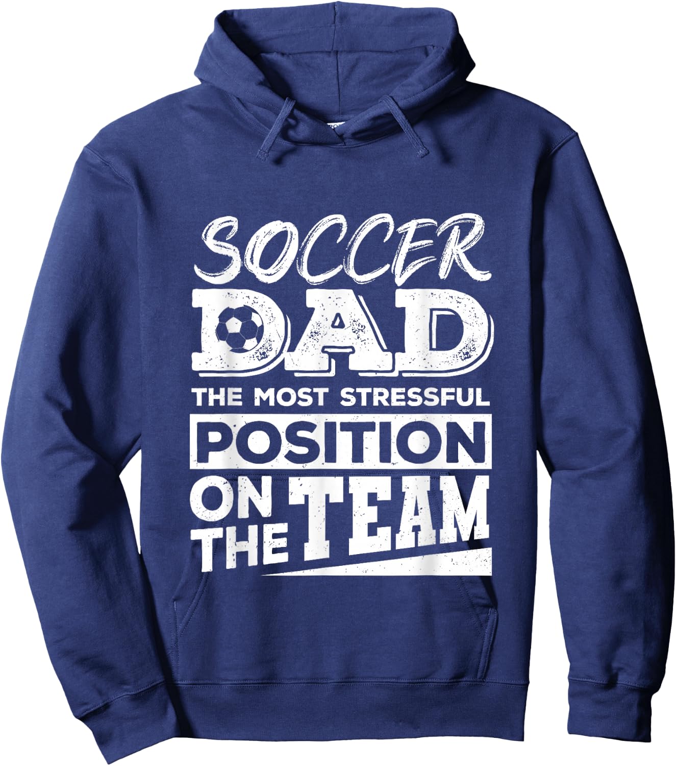 Soccer Dad Shirt Men Soccer Lover Soccer Fathers Day Hoodie - Hoodie | Navy