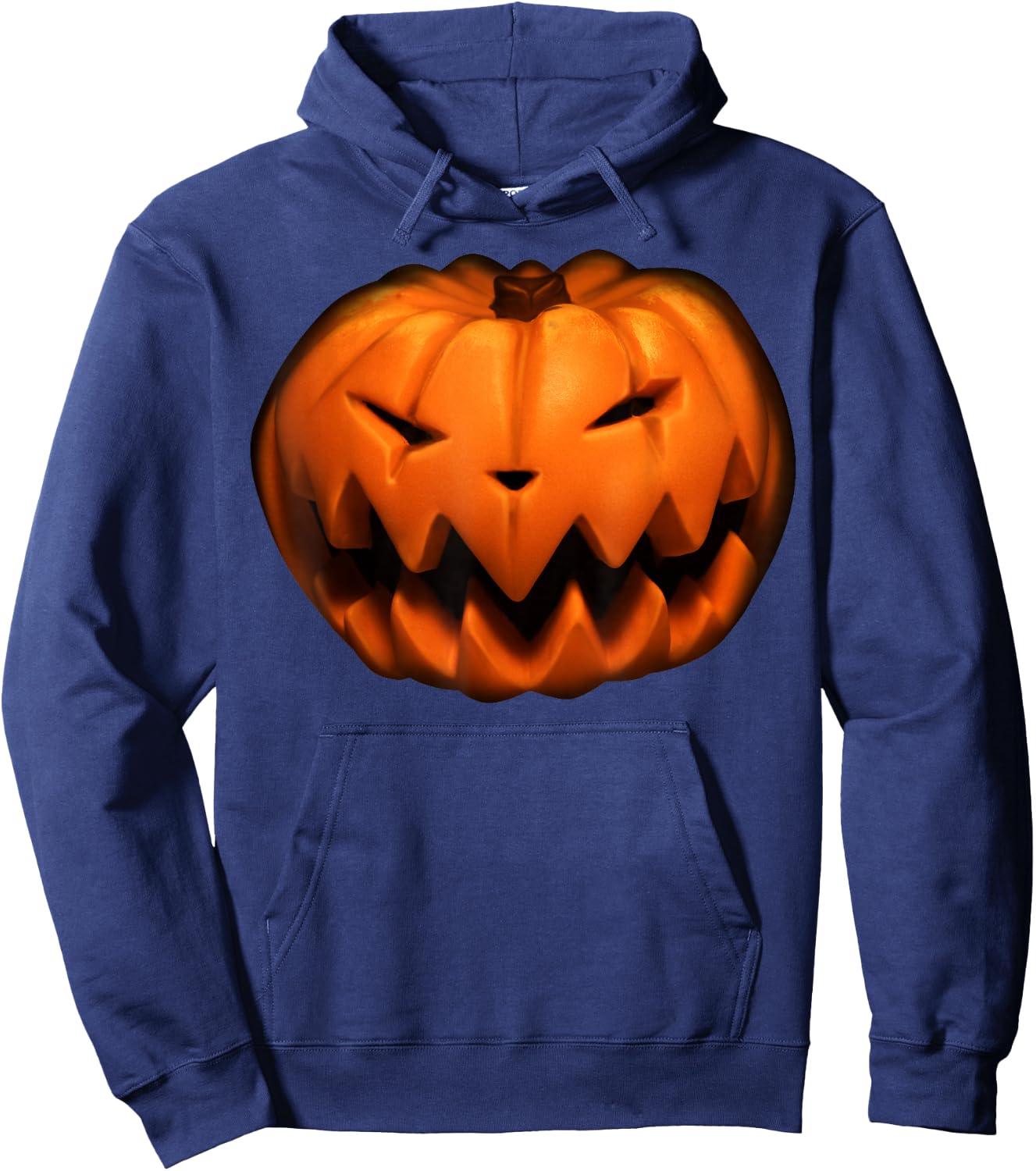 Disney The Nightmare Before Christmas Pumpkin King Big Face Hoodie - Hoodie | Navy
