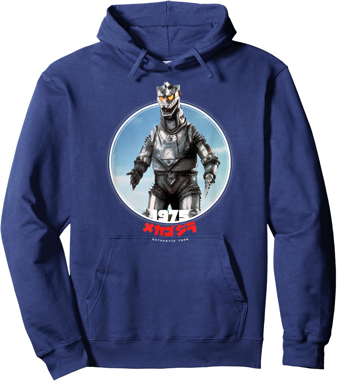Godzilla Mechagodzilla 1975 Icons of Toho Hoodie - Hoodie | Navy