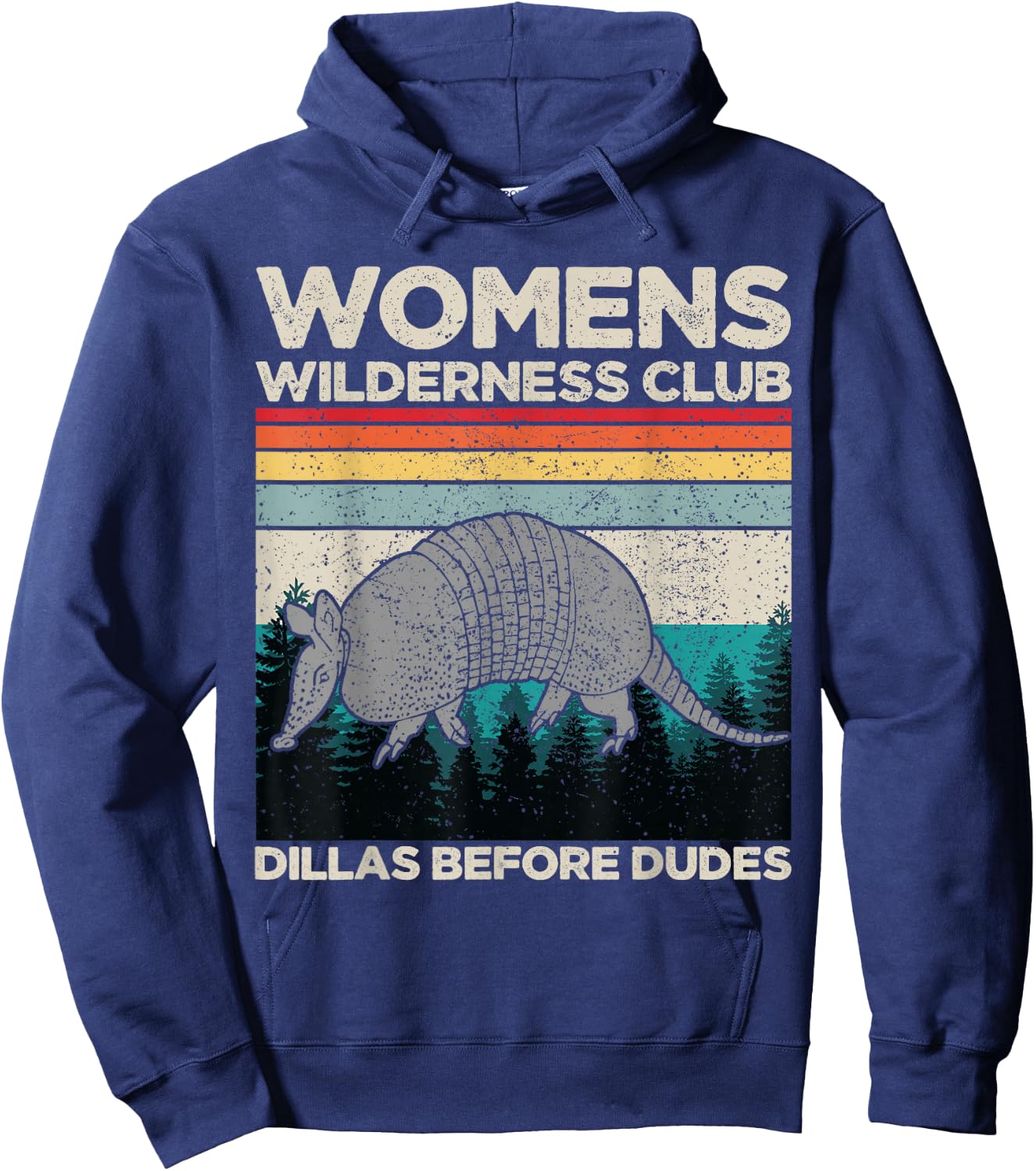 Wilderness Club Dillas Before Dudes Hoodie - Hoodie | Navy