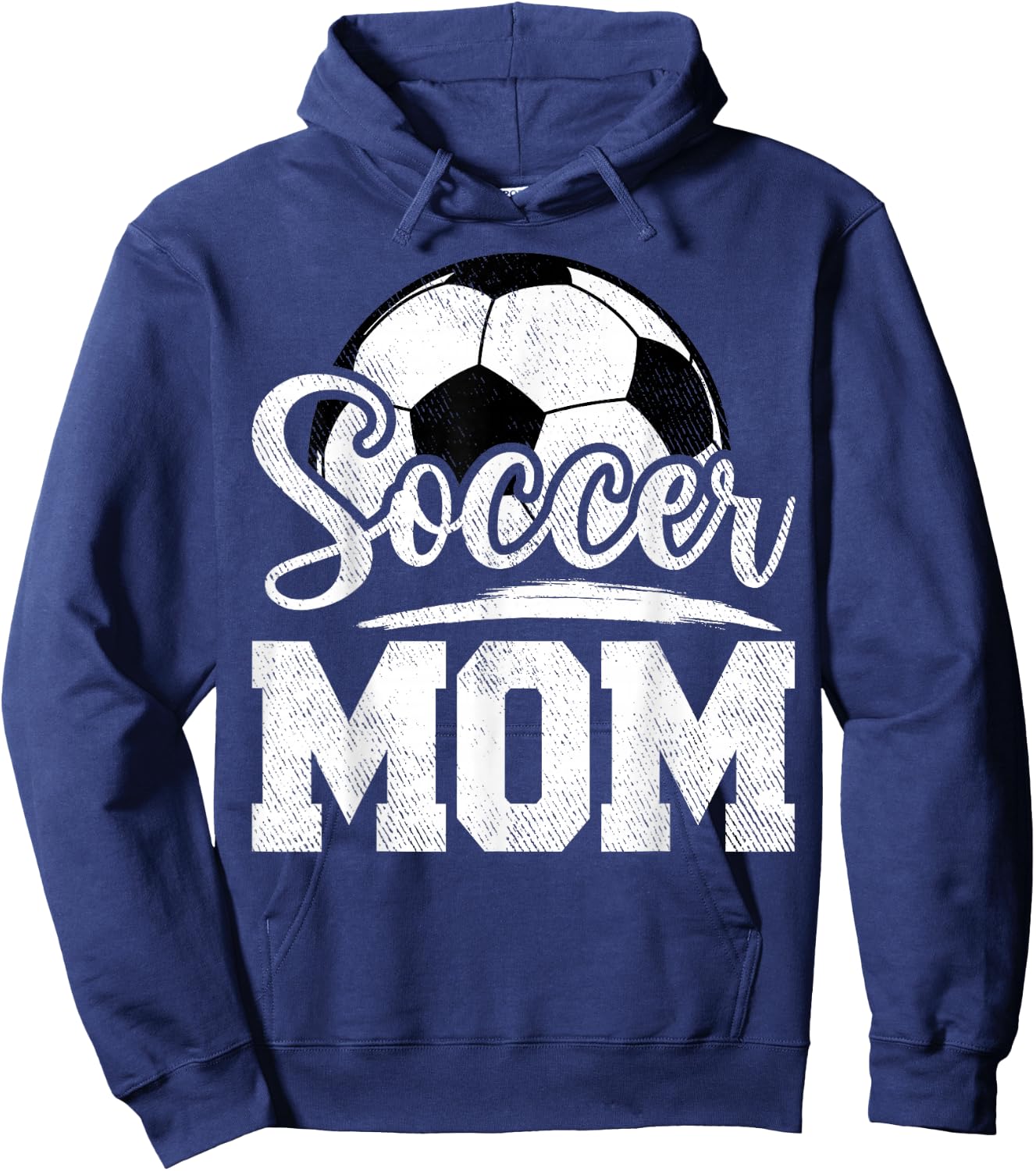 Soccer Mom Soccer Player Game Day Mother's Day Hoodie - Hoodie | Navy