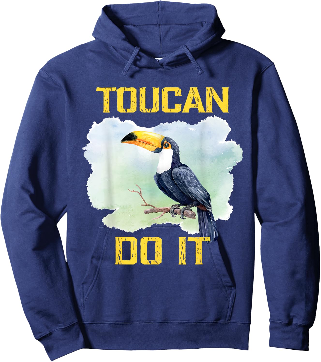 Toucan Do It - Funny Inspiration Quote Gift Zoo Keeper Hoodie - Hoodie | Navy