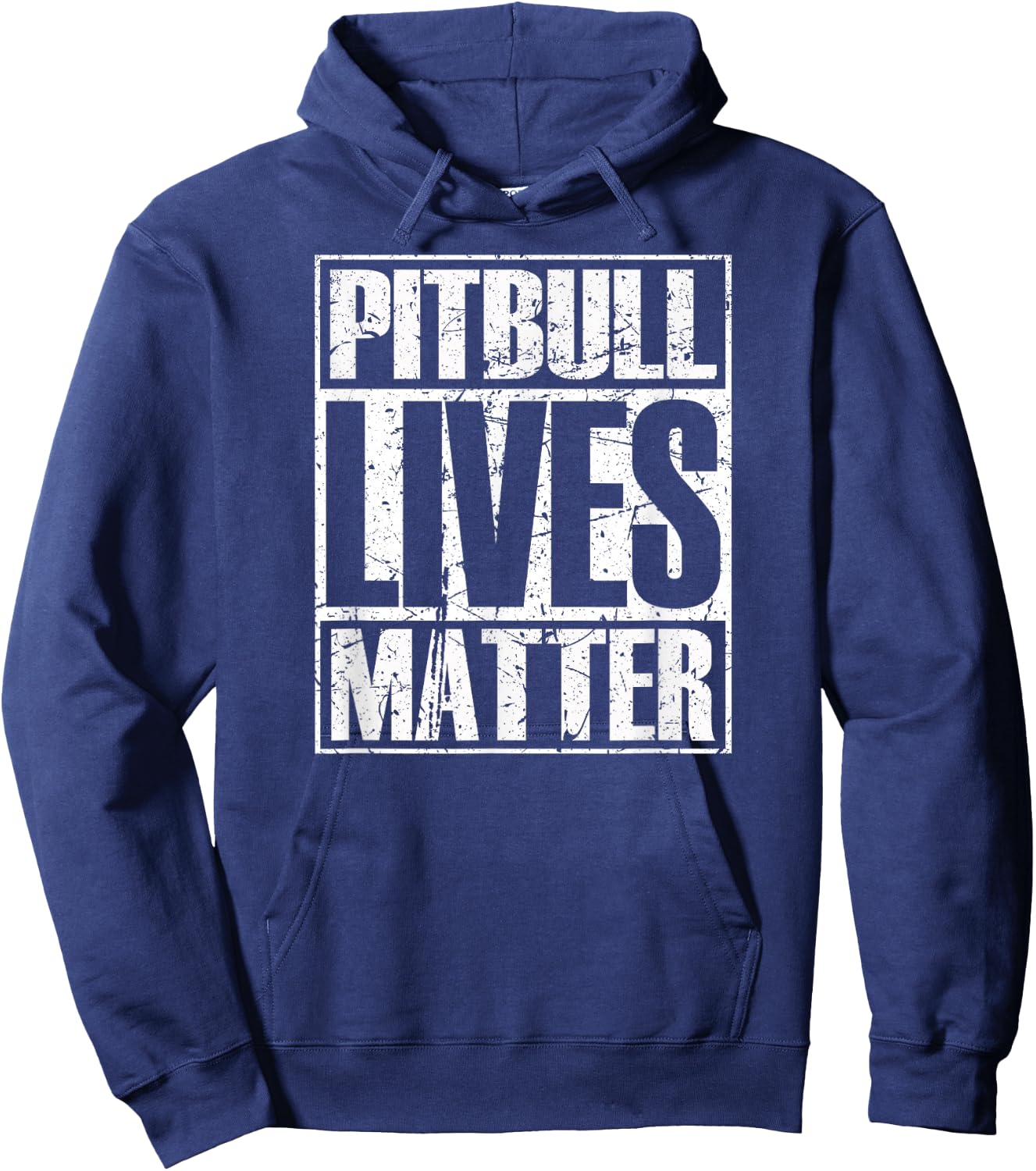 Pitbull Lives Matter Pittie Lover Dog Dad Puppy Mom Gift Hoodie - Hoodie | Navy