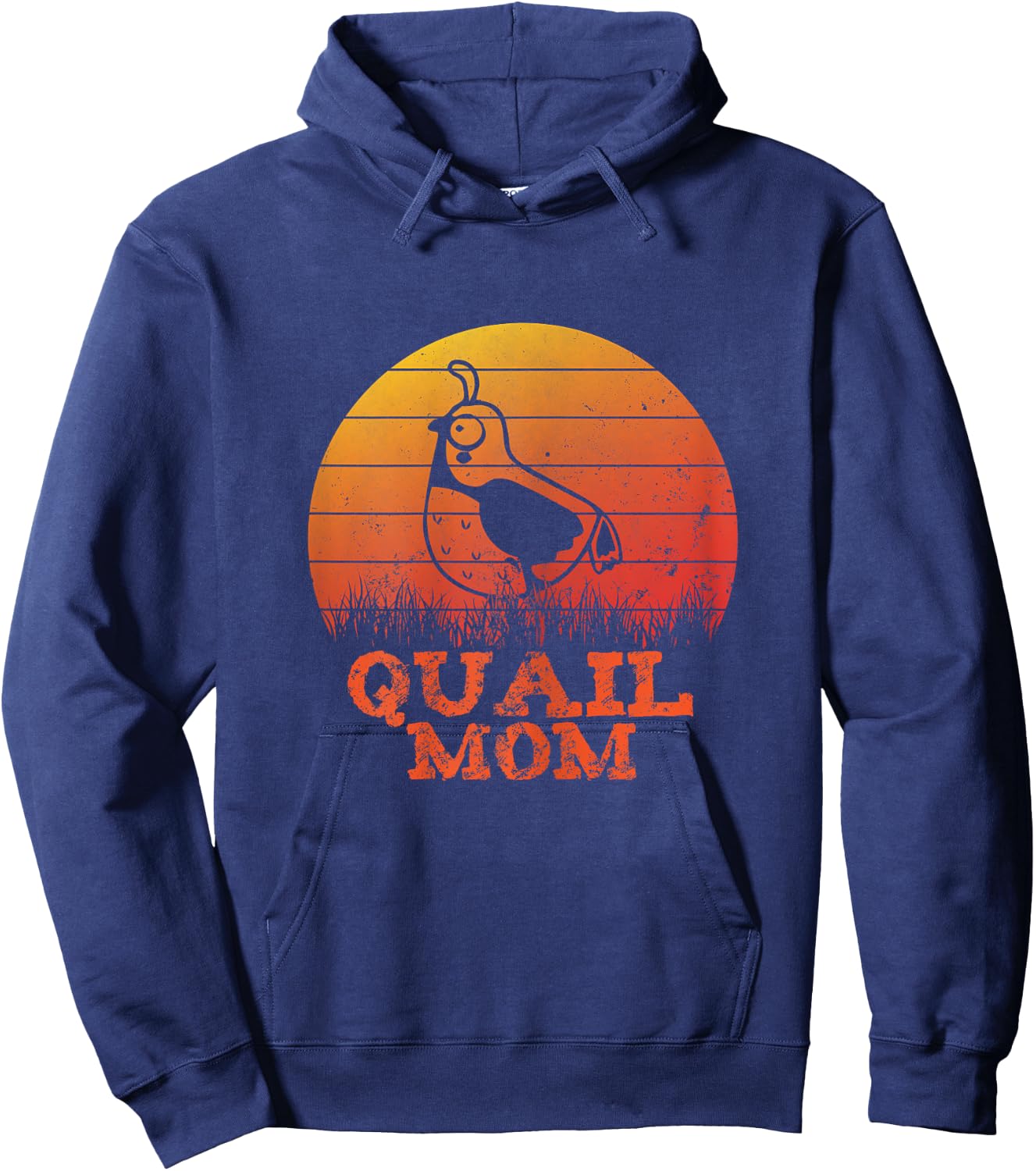 Mothers day Quail Mothern Quail Mom Hoodie - Hoodie | Navy