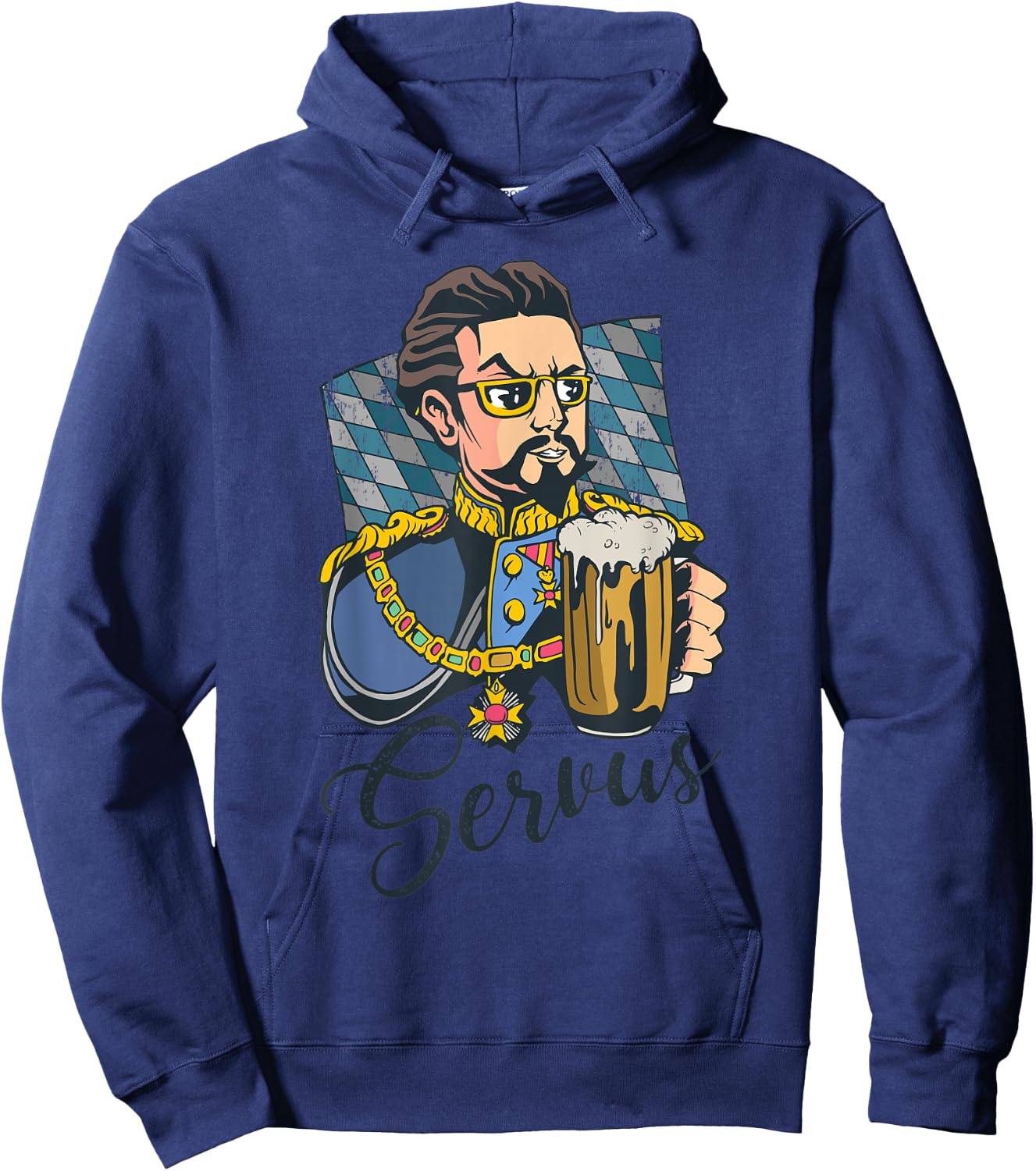 König Ludwig Home Bayern Beer Gift Hoodie - Hoodie | Navy