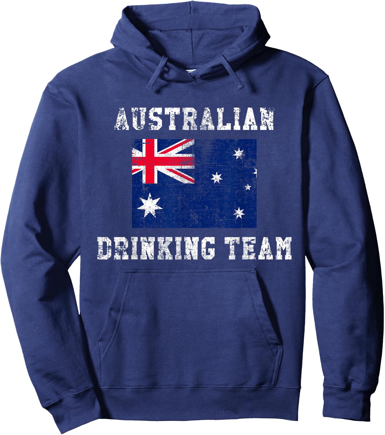 Australian Drinking Team Funny National Pride Gift Hoodie - Hoodie | Navy