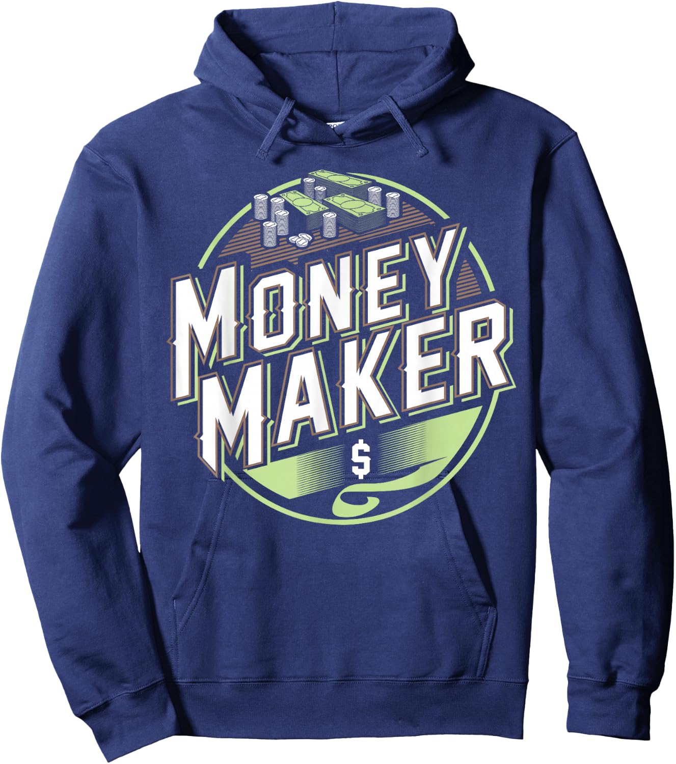 Funny Couples Matching Money Maker Finance Humor Design Hoodie - Hoodie | Navy