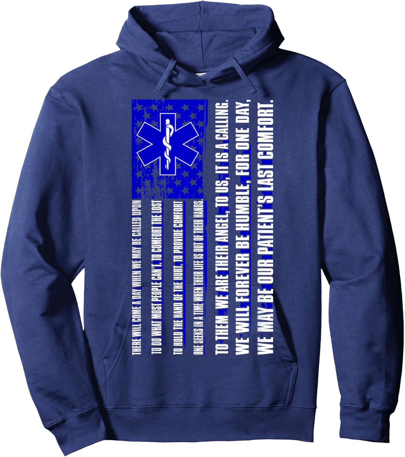 EMT Eid Gift Paramedic and First Responder Hoodie - Hoodie | Navy
