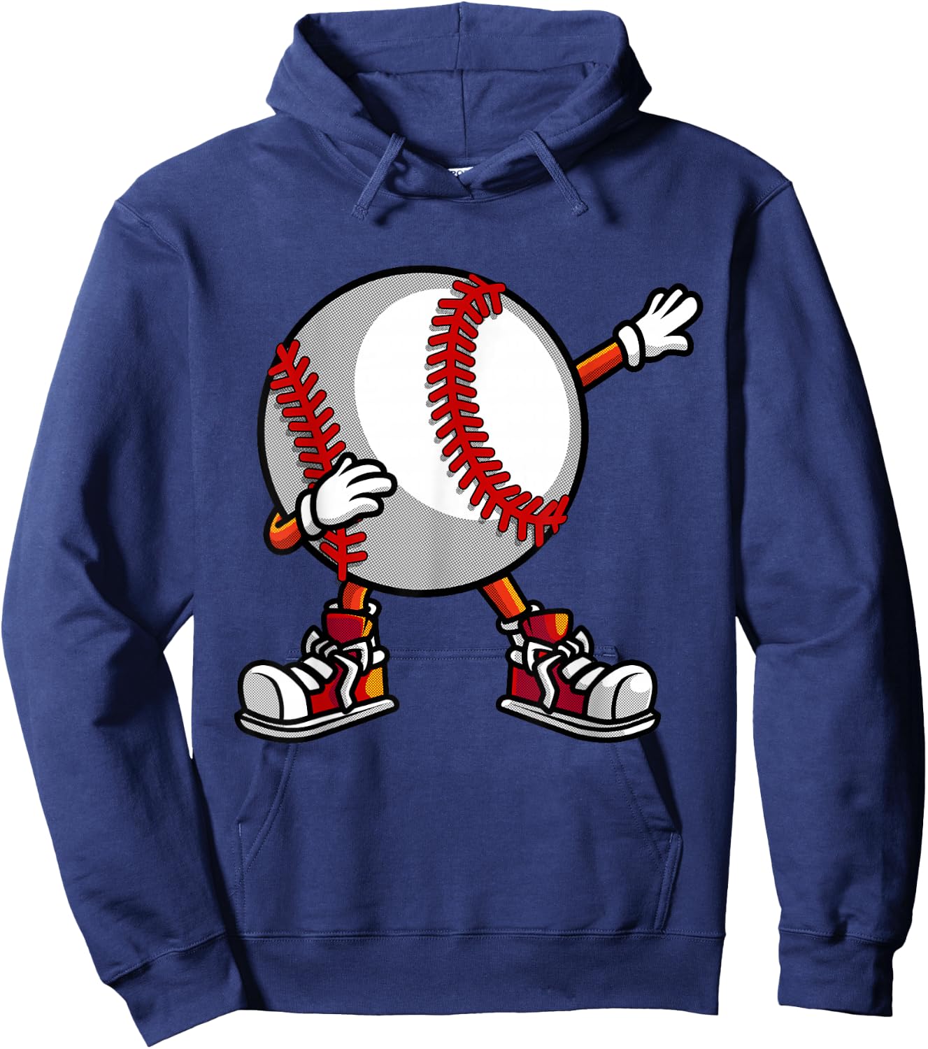 Funny Baseball Players Gift Boys Girls Kids Catcher Pitcher Hoodie - Hoodie | Navy