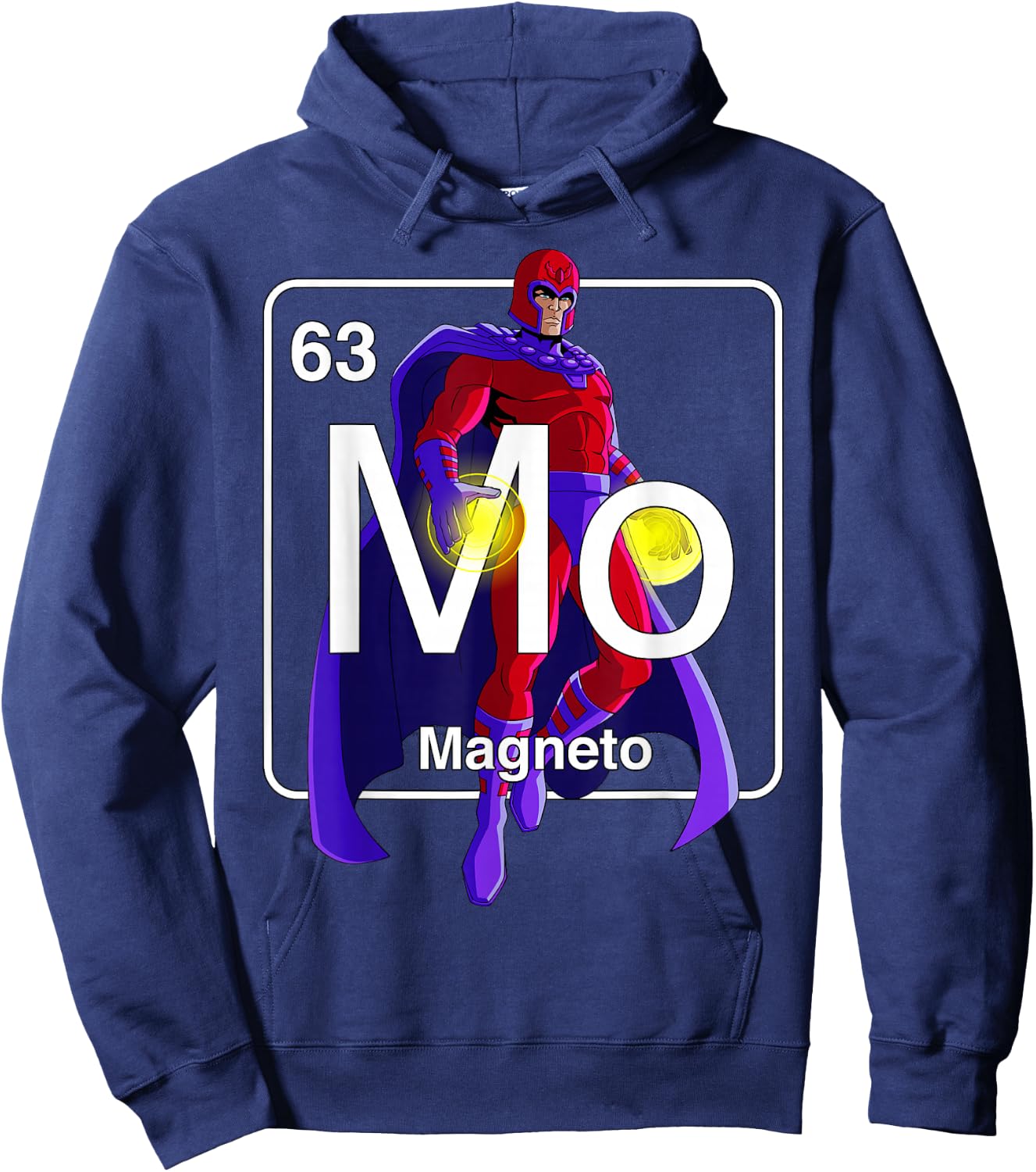Marvel X-Men Magneto Element Hoodie - Hoodie | Navy