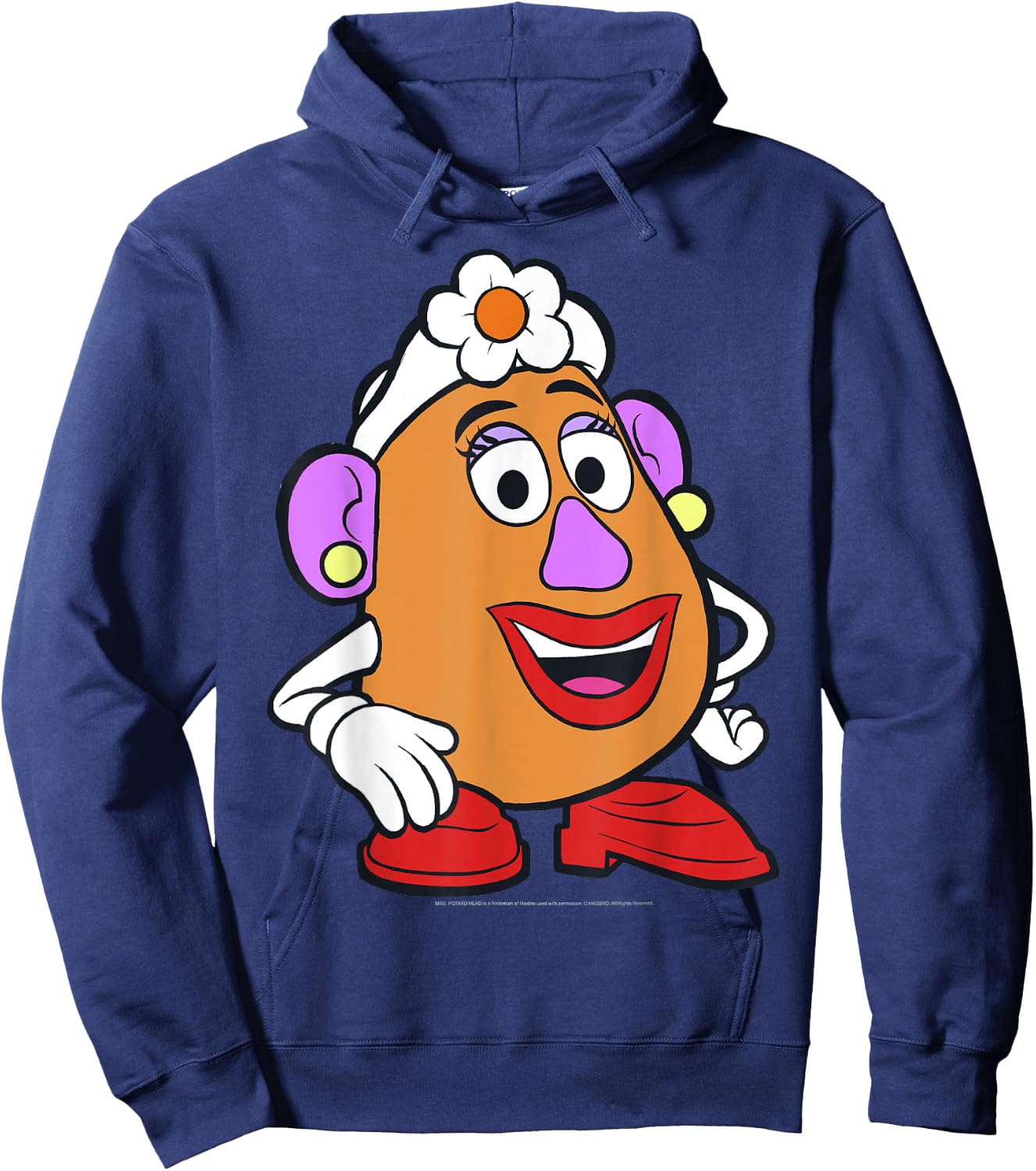 Disney Pixar Toy Story Mrs. Potato Head Big Portrait Hoodie - Hoodie | Navy