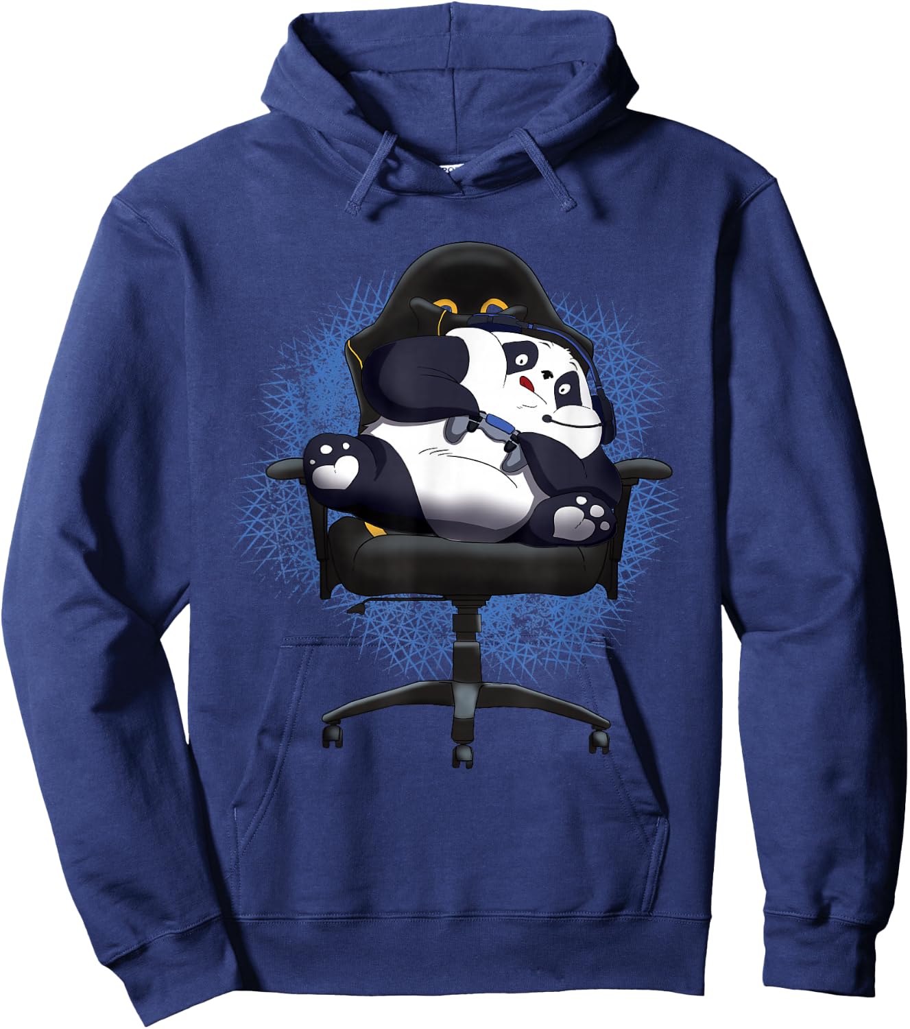 Gaming Panda Funny Gamer Video Games Hoodie - Hoodie | Navy