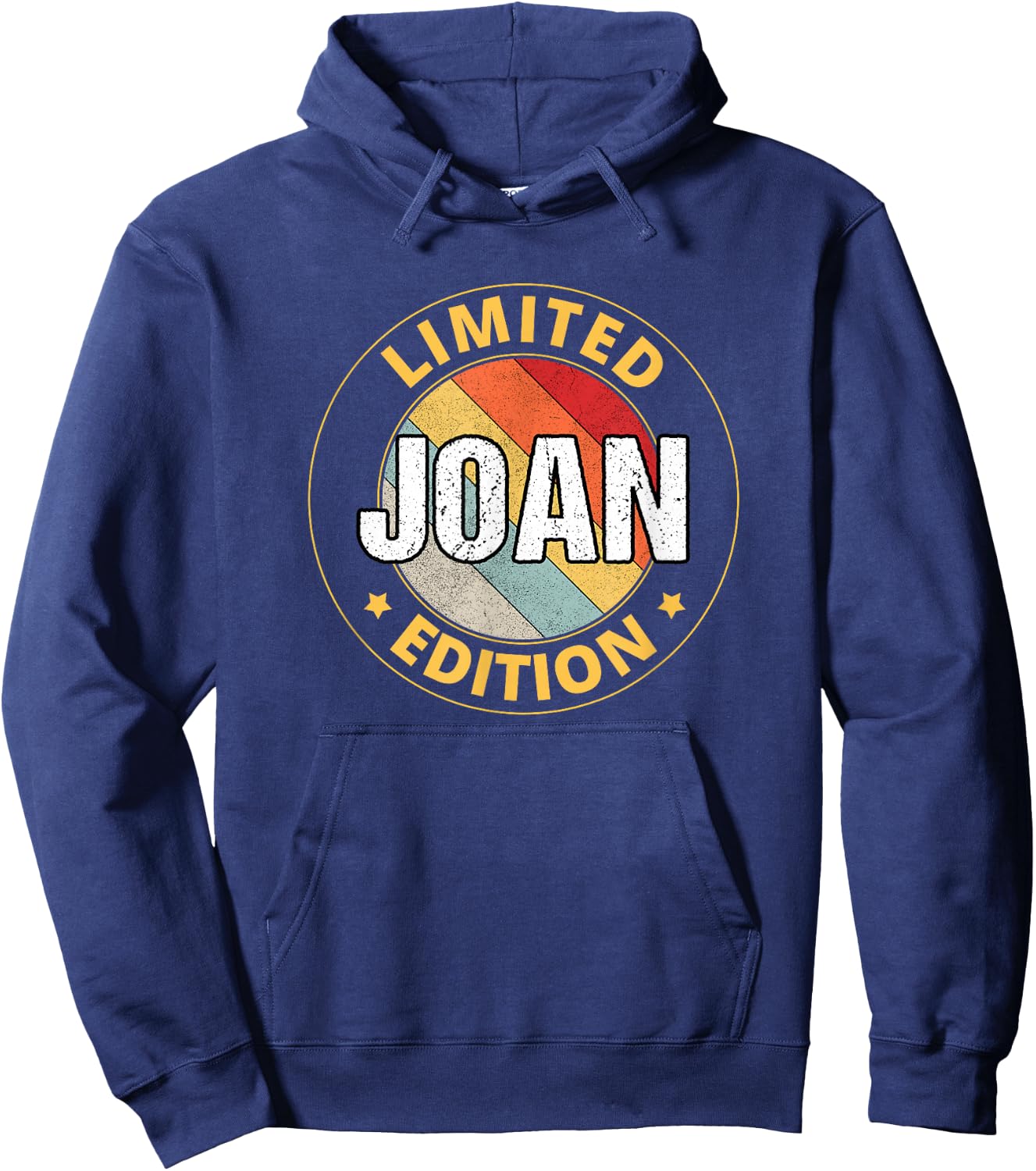 Joan Name Shirts & Gifts Joan Name - -Adults, Kids - Black - Small - Short Sleeve - Modern - Personalized - Cotton Blend - Machine Wash Hoodie - Hoodie | Navy