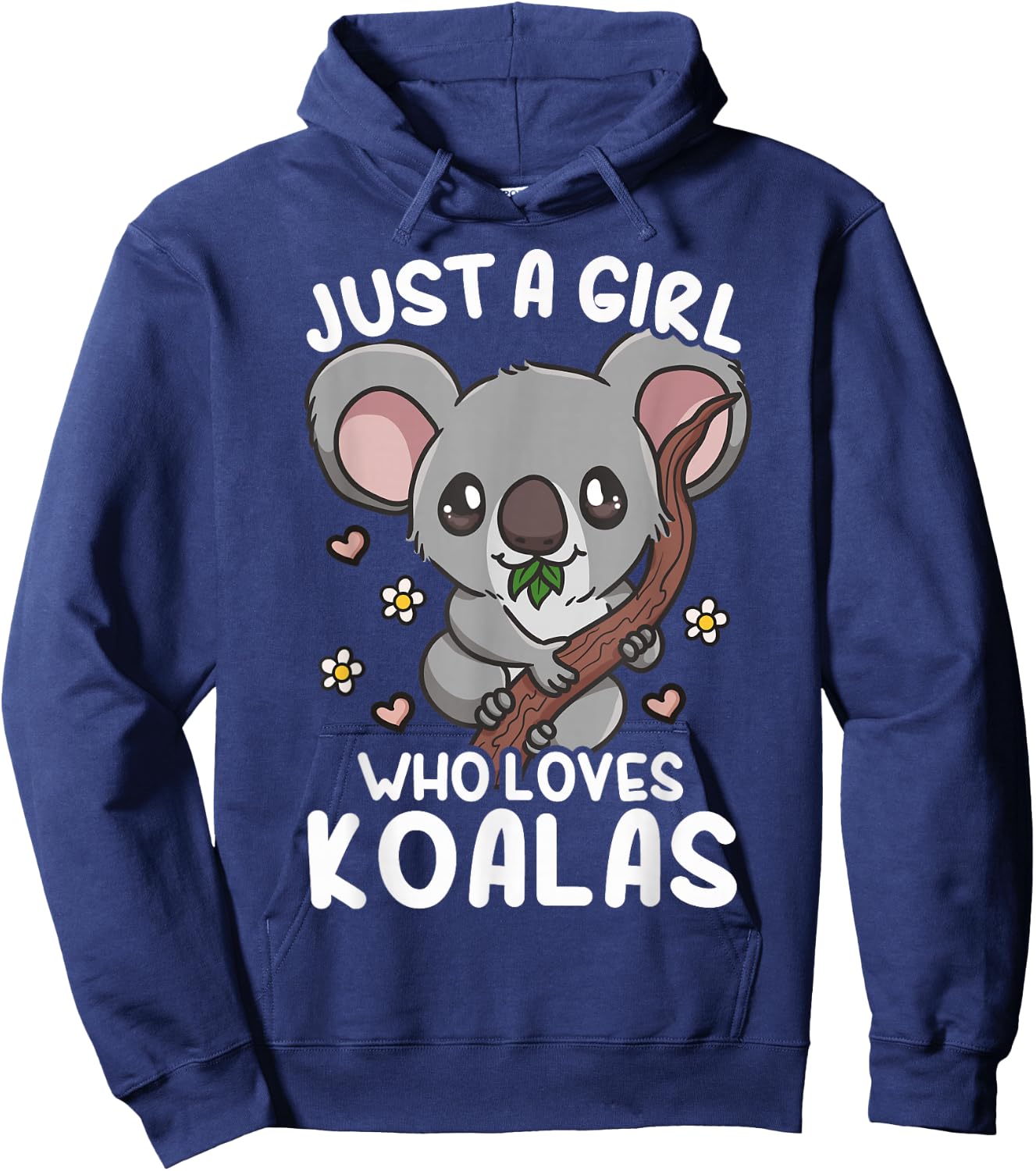 Koala Just a Girl Who Loves Koalas Hoodie - Hoodie | Navy