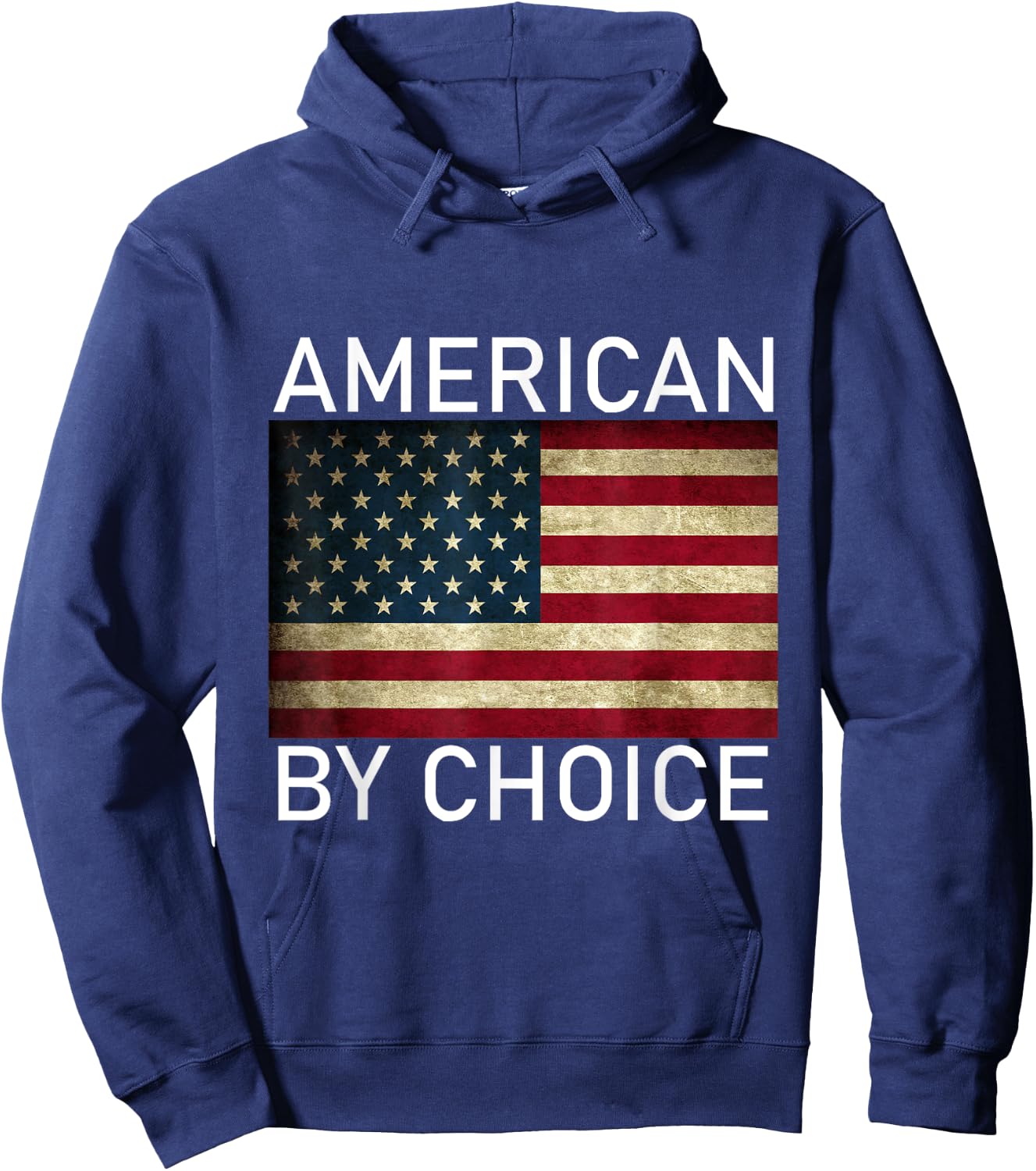 American By Choice US Citizenship Gift Hoodie - Hoodie | Navy
