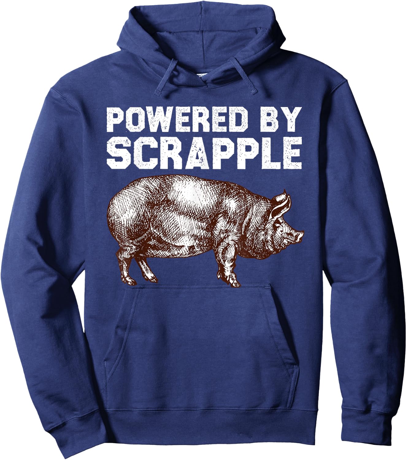Cool Scrapple Women Food Meat Foodie Scrapple Lover Hoodie - Hoodie | Navy
