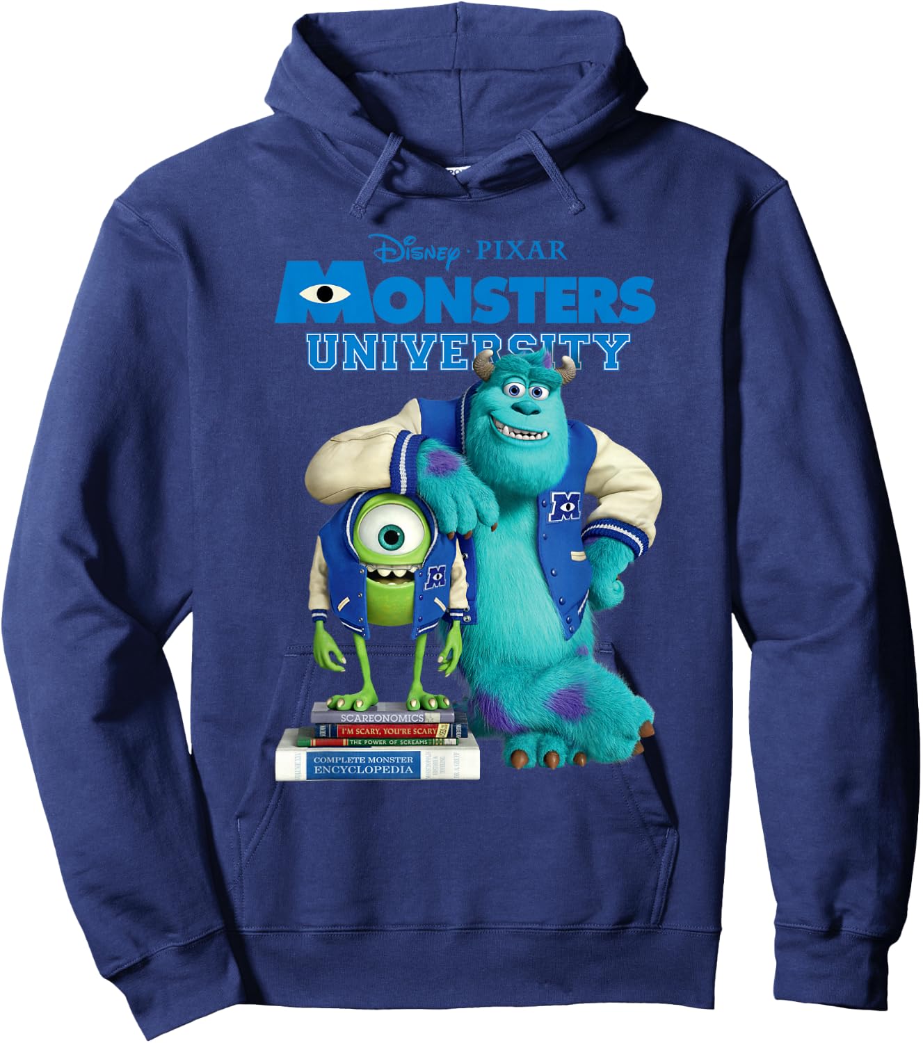 Disney and Pixar's Monsters University Mike and Sulley Hoodie - Hoodie | Navy