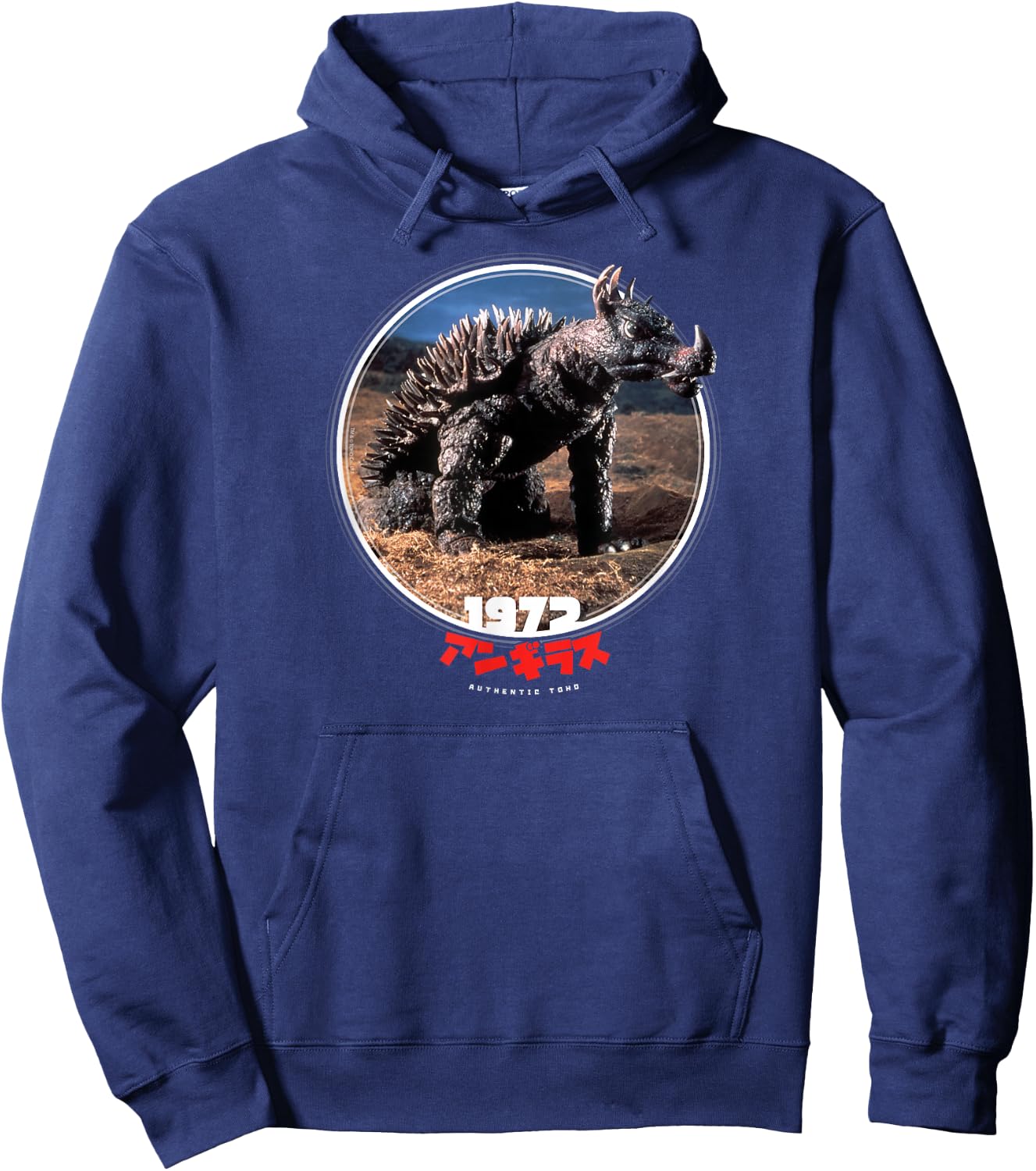 Godzilla Anguirus 1972 Icons of Toho Hoodie - Hoodie | Navy