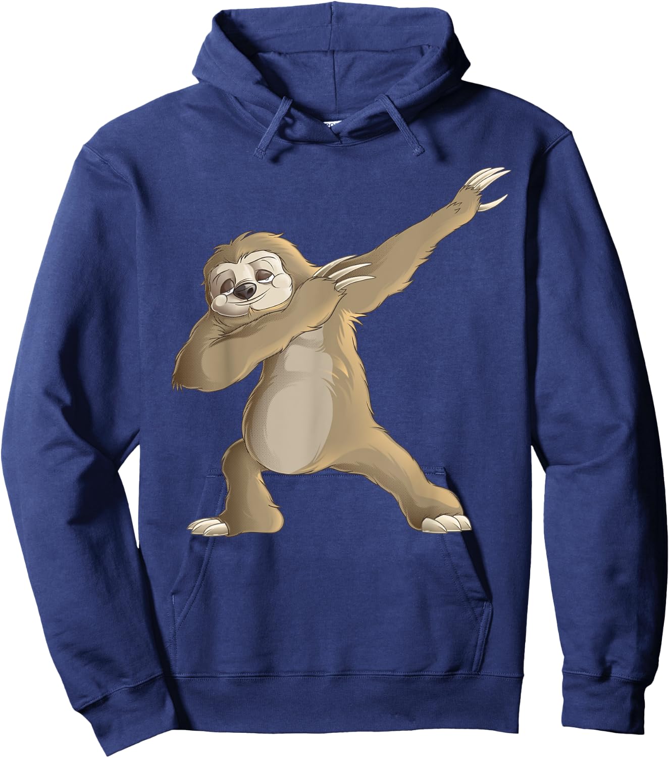 Dabbing Sloth - Funny Slow-Moving Animal Gift Hoodie - Hoodie | Navy