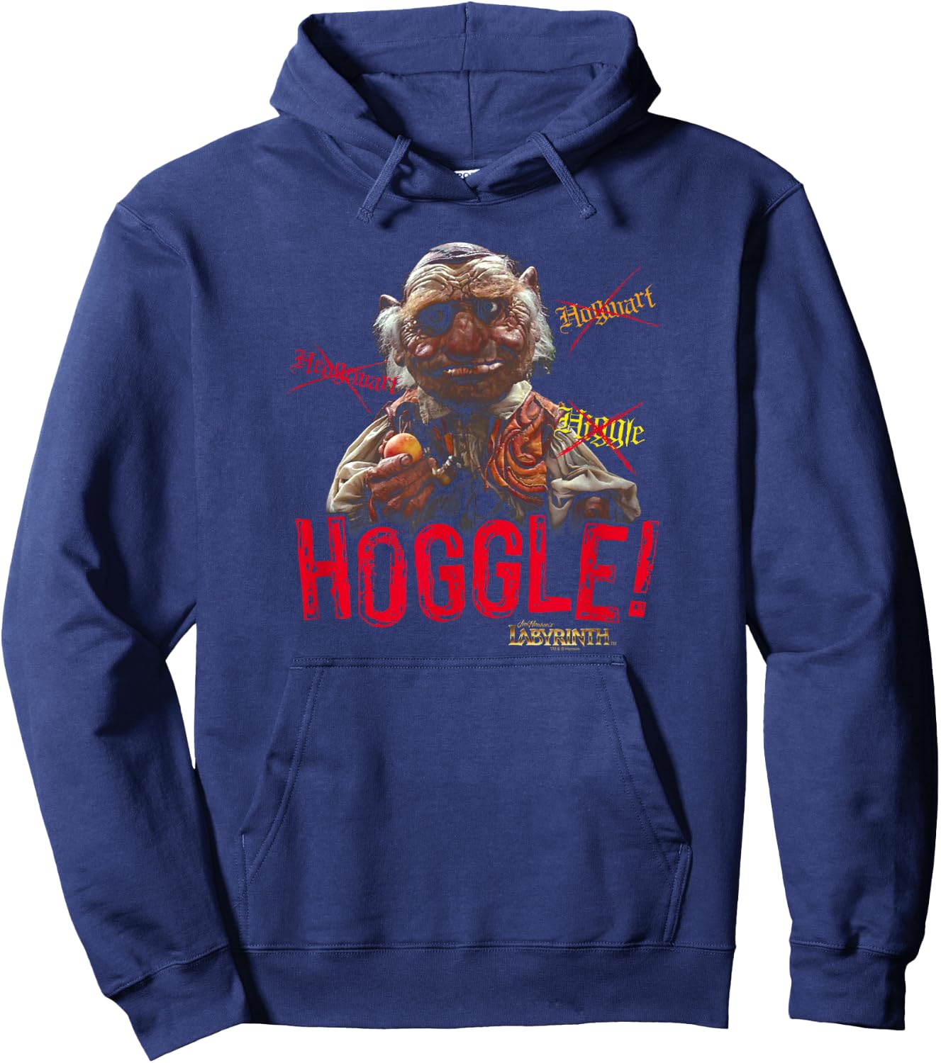 Labyrinth Hoggle Hoodie - Hoodie | Navy