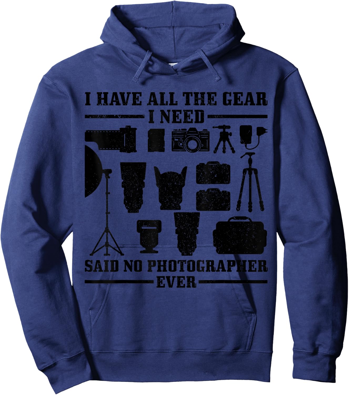 Photographer Gift Camera Funny Photography Hoodie - Hoodie | Navy