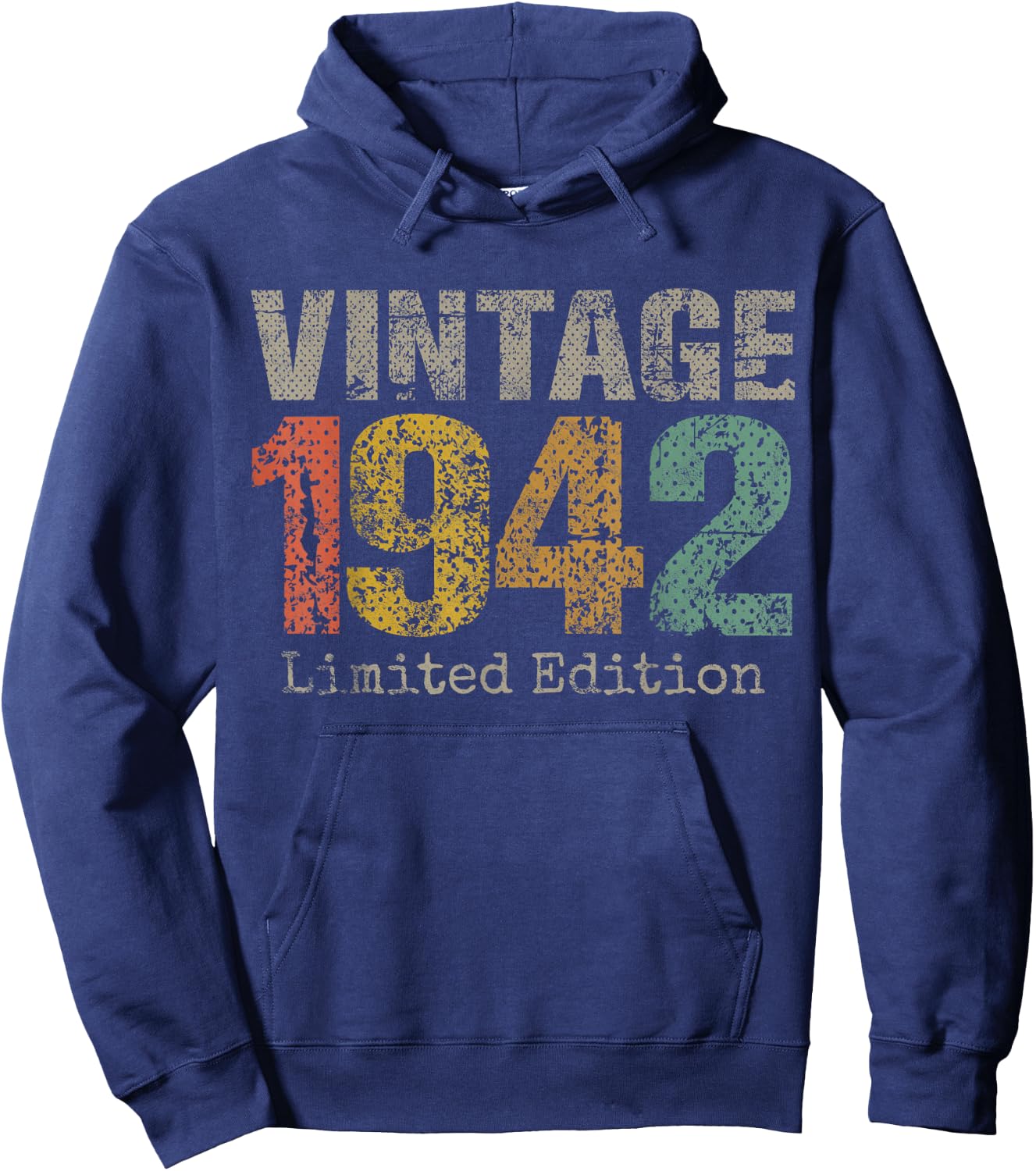Vintage 1942 Limited Edition 83rd Birthday Gifts 83 Year Old Hoodie - Hoodie | Navy