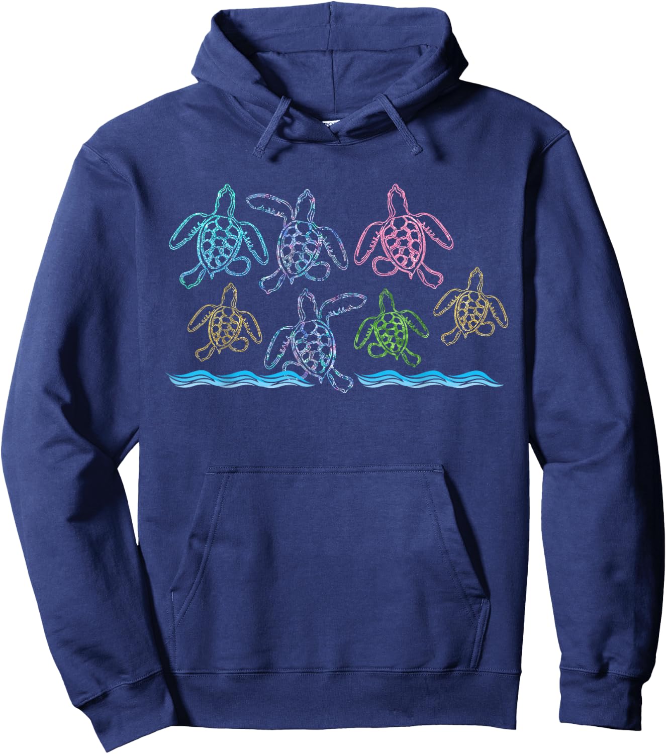 Sea Turtle Hoodie - Hoodie | Navy
