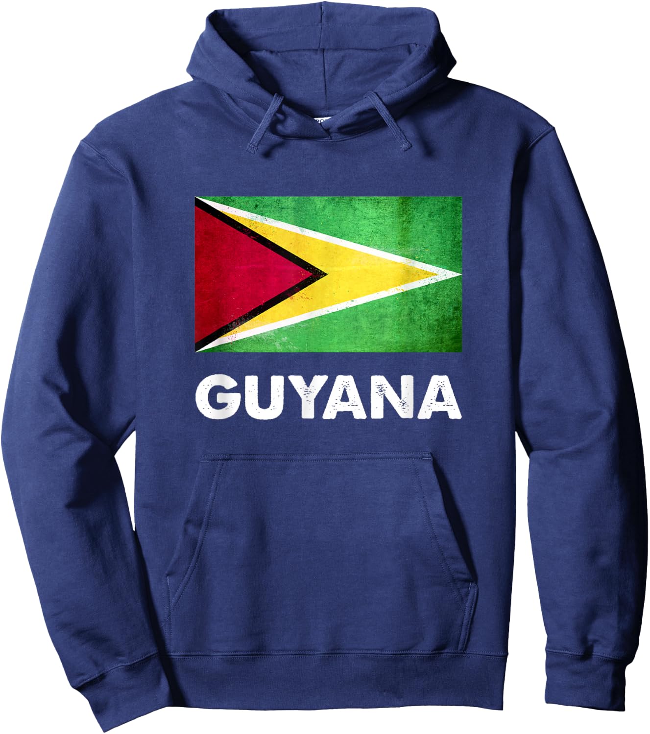 Guyana Flag Shirt | Guyanese Hoodie - Hoodie | Navy