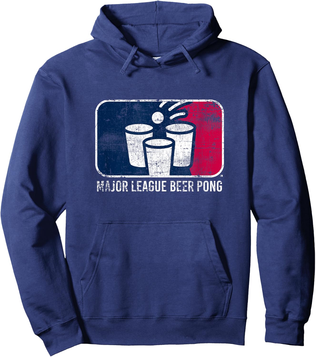 Major League Beer Pong College Sports Hoodie - Hoodie | Navy
